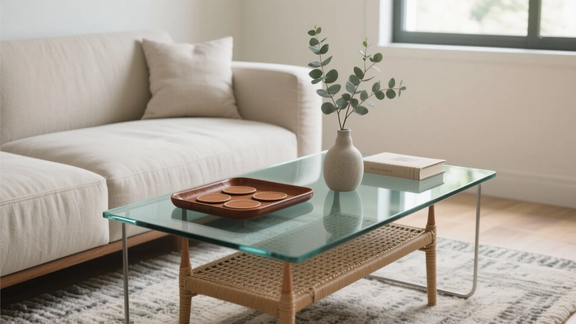 Small Glass Top Coffee Table Decor Ideas for Every Space