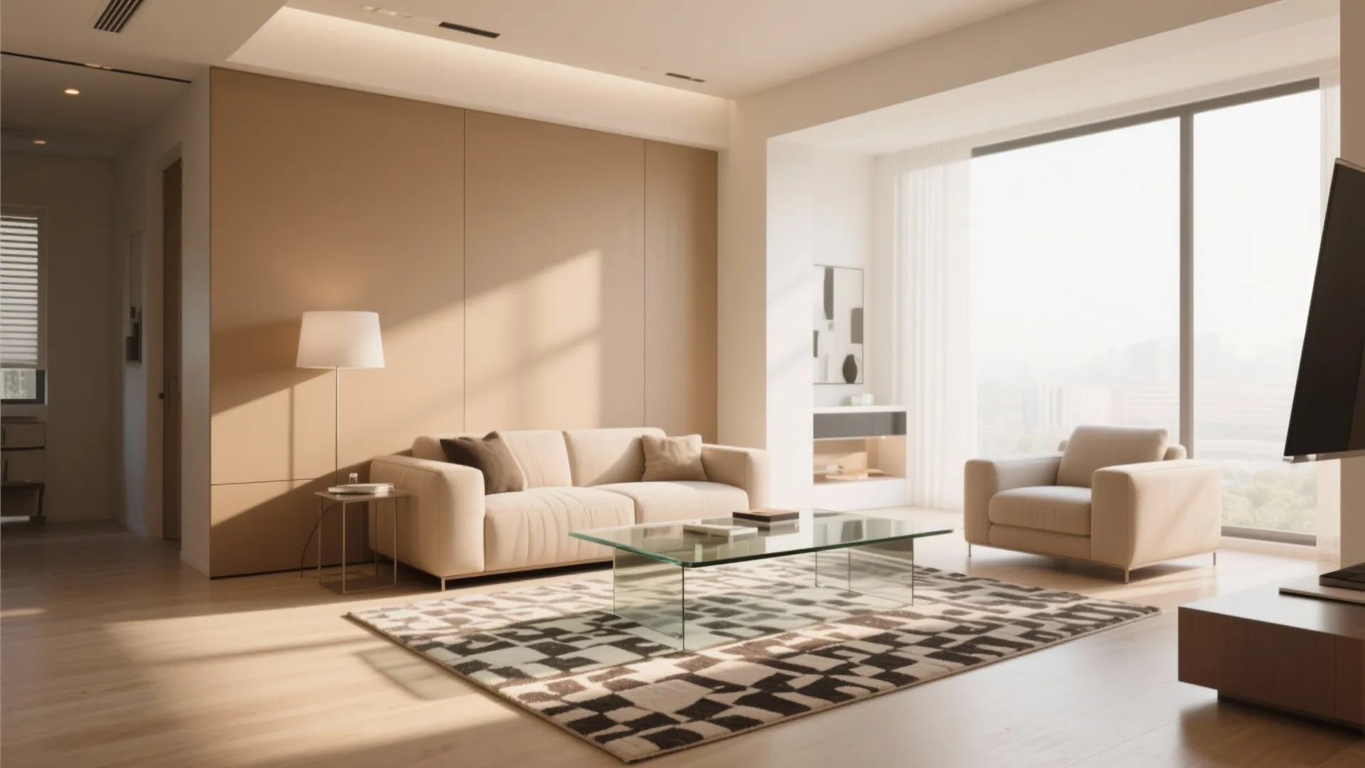 3. Glass Coffee Tables for Openness