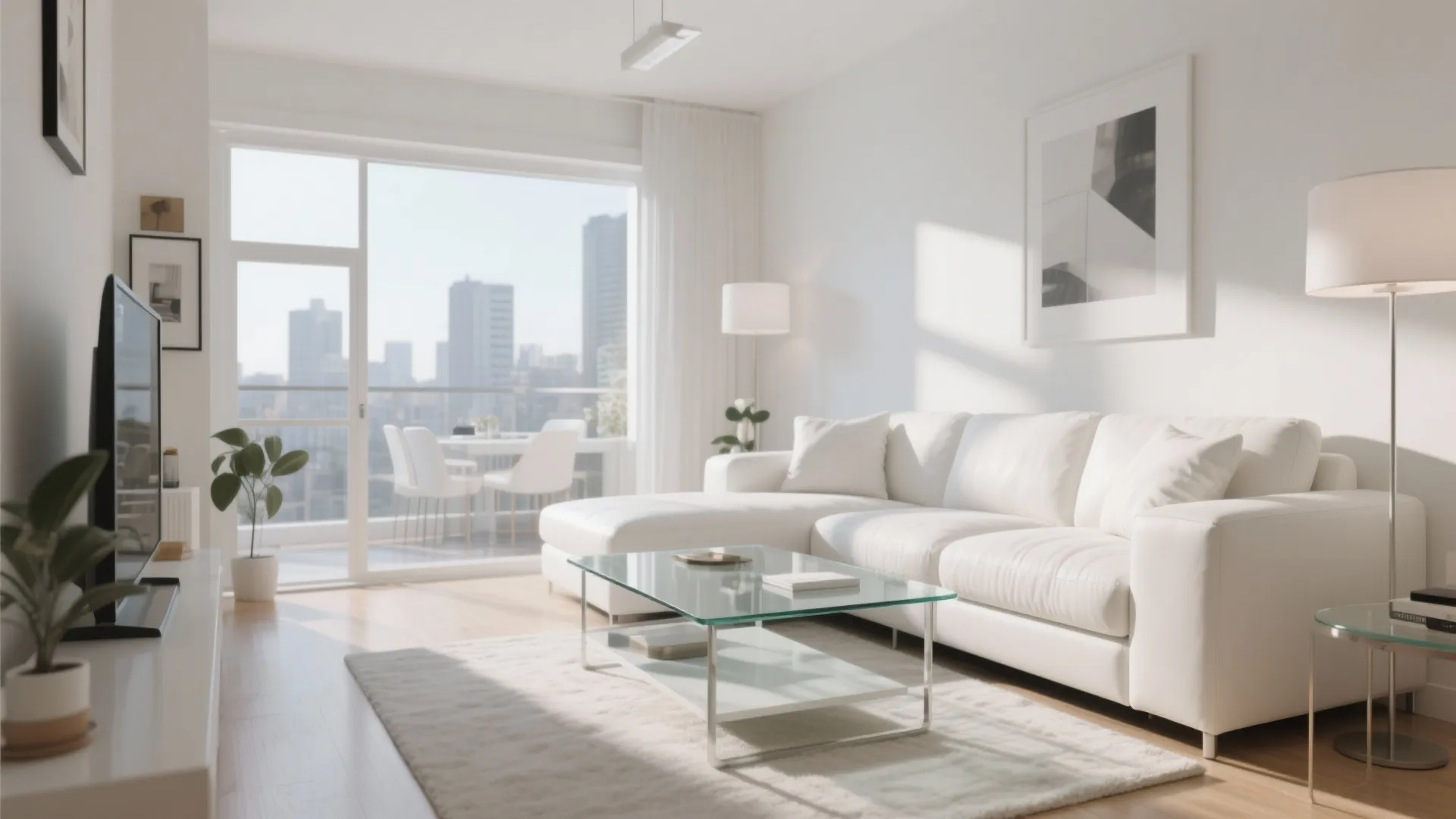 4. Glass Coffee Tables for Airy Vibes