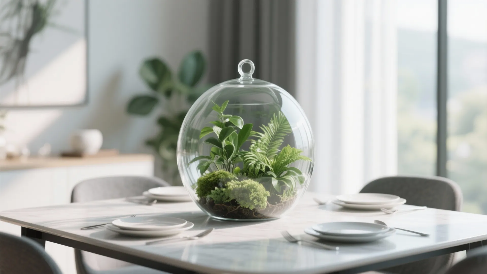9. Glass Terrarium