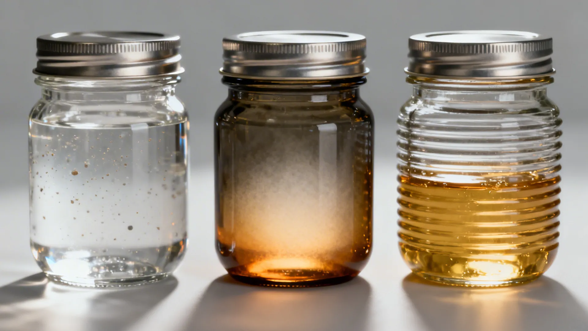 Statement Glass: Mix Clear, Smoked, and Ribbed