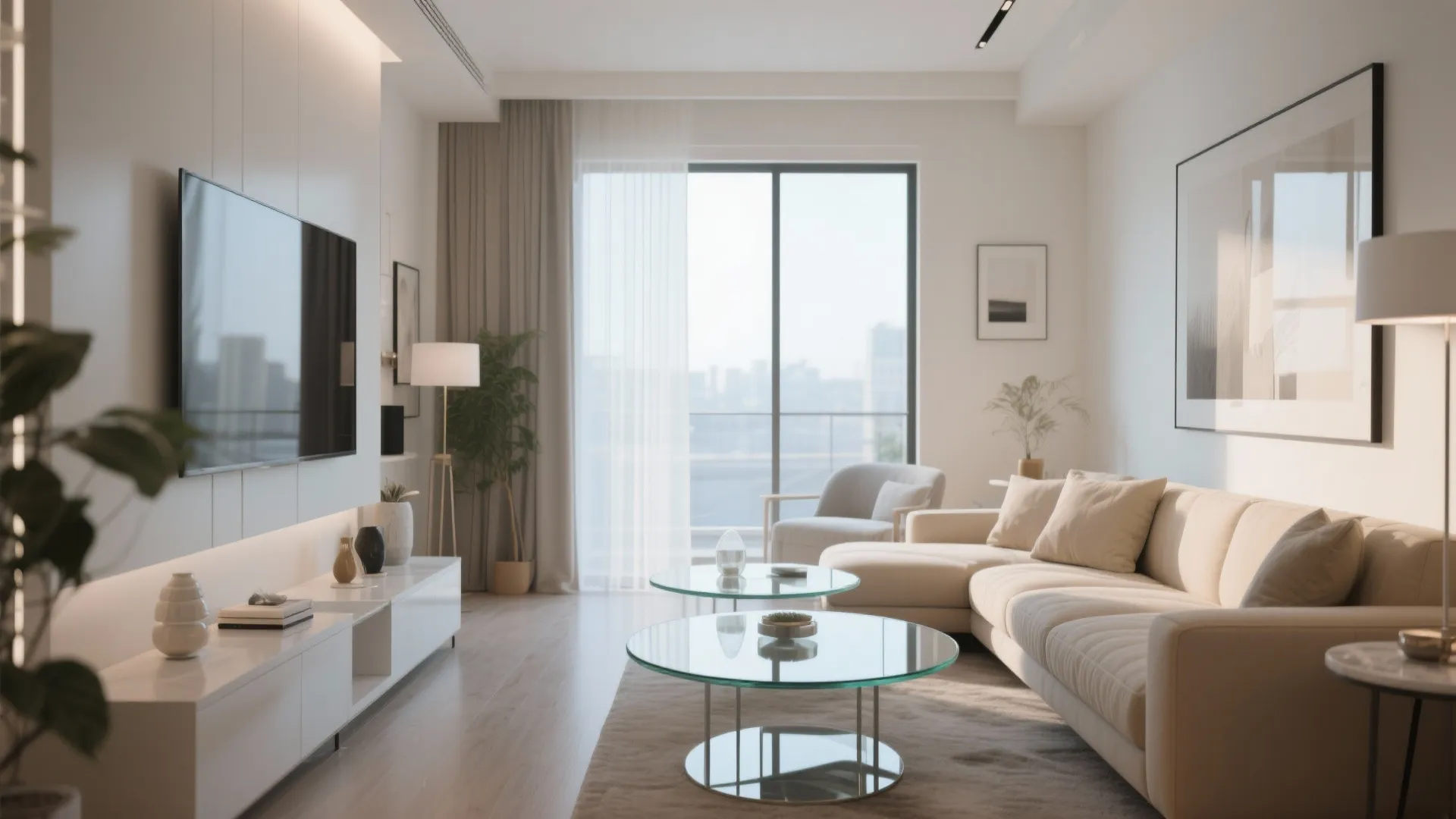 Glass-Top Accent Tables