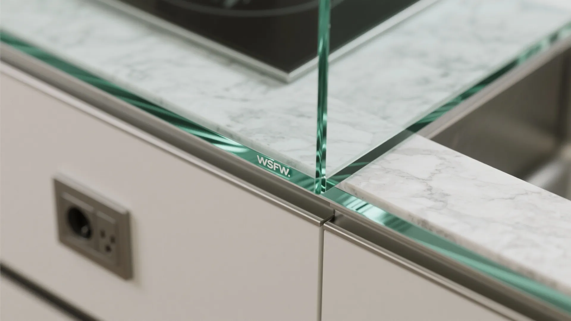 Glass Backsplash for Brighter, Easier-to-Clean Surfaces