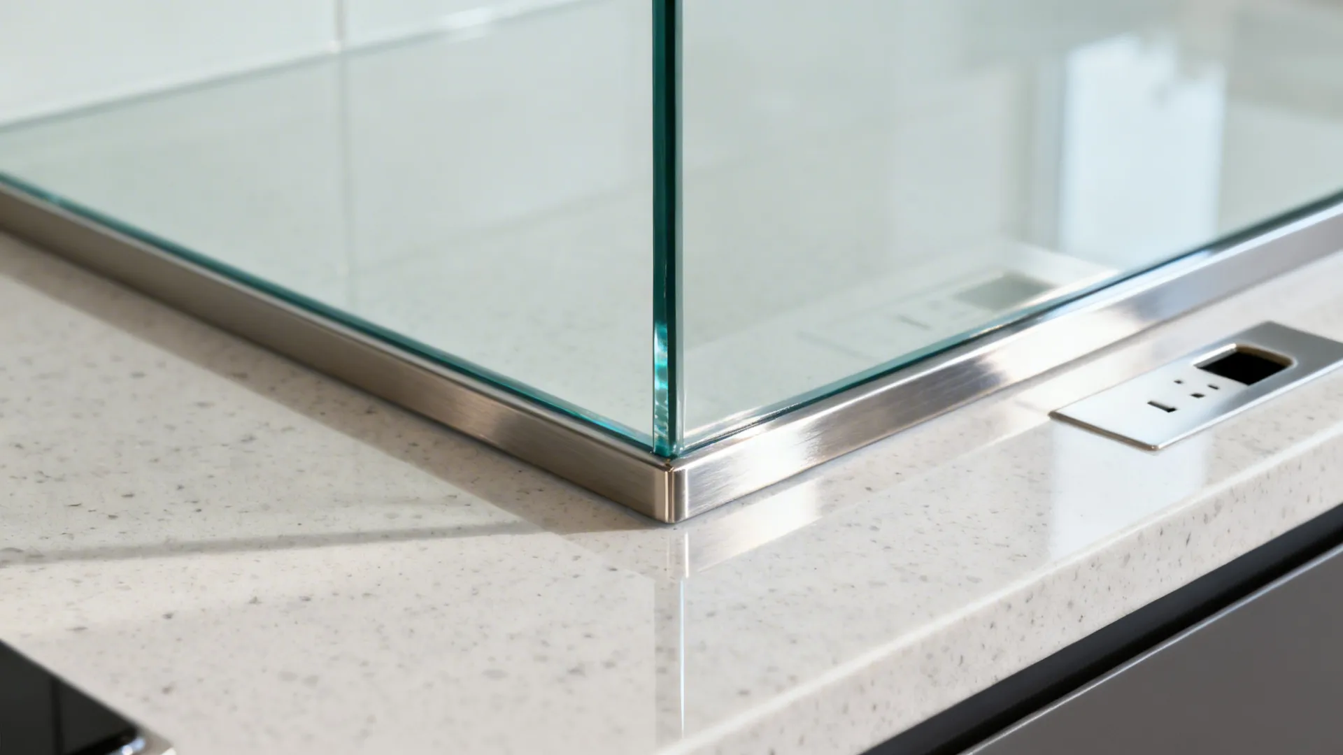 Glass Backsplashes for Clarity and Cleaning