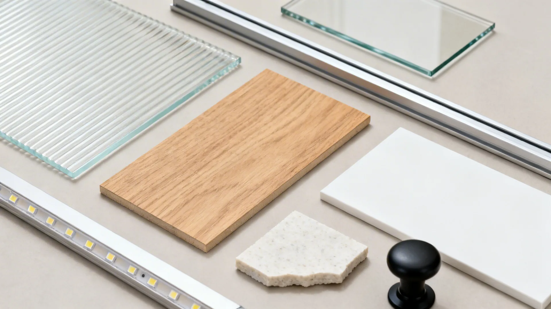 Glass uppers for a lighter, airier top line