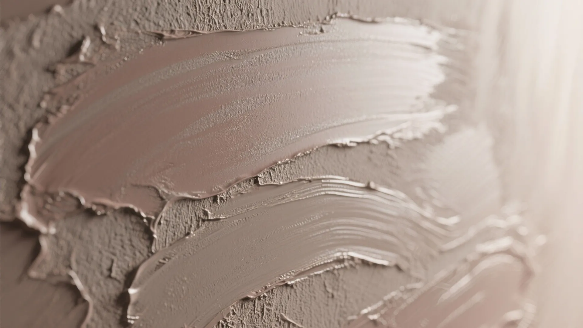 2. Use a glaze to soften texture without hiding it