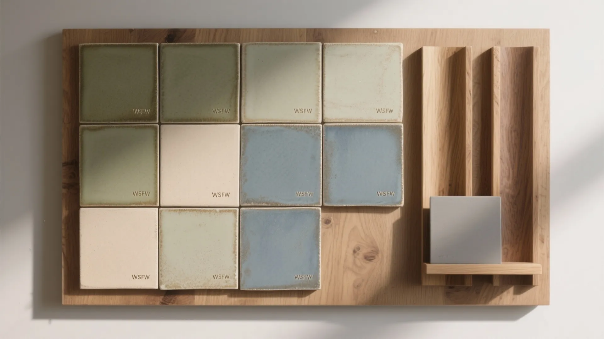 Earthy Glazes + Warm Wood Pairings