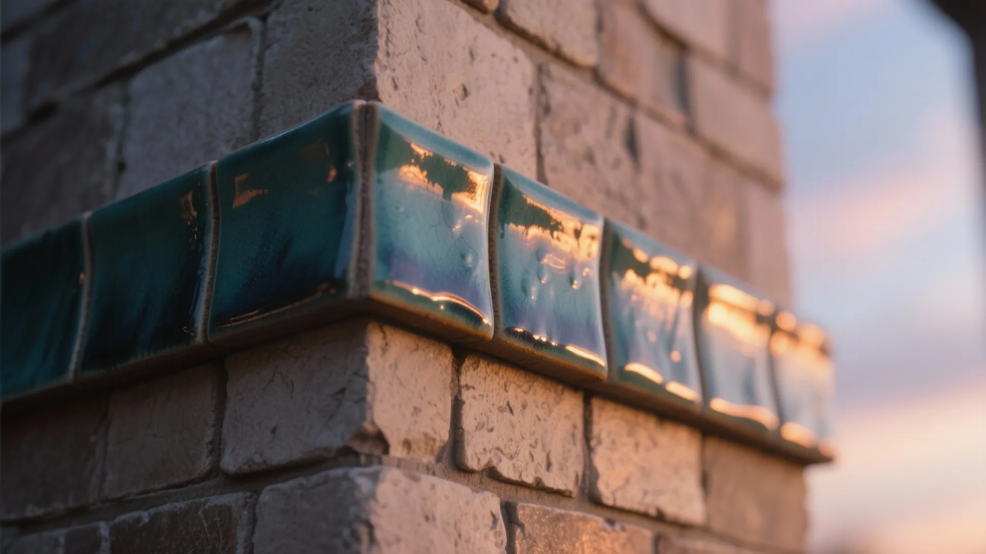 Glossy Glazed Accents for Light Play