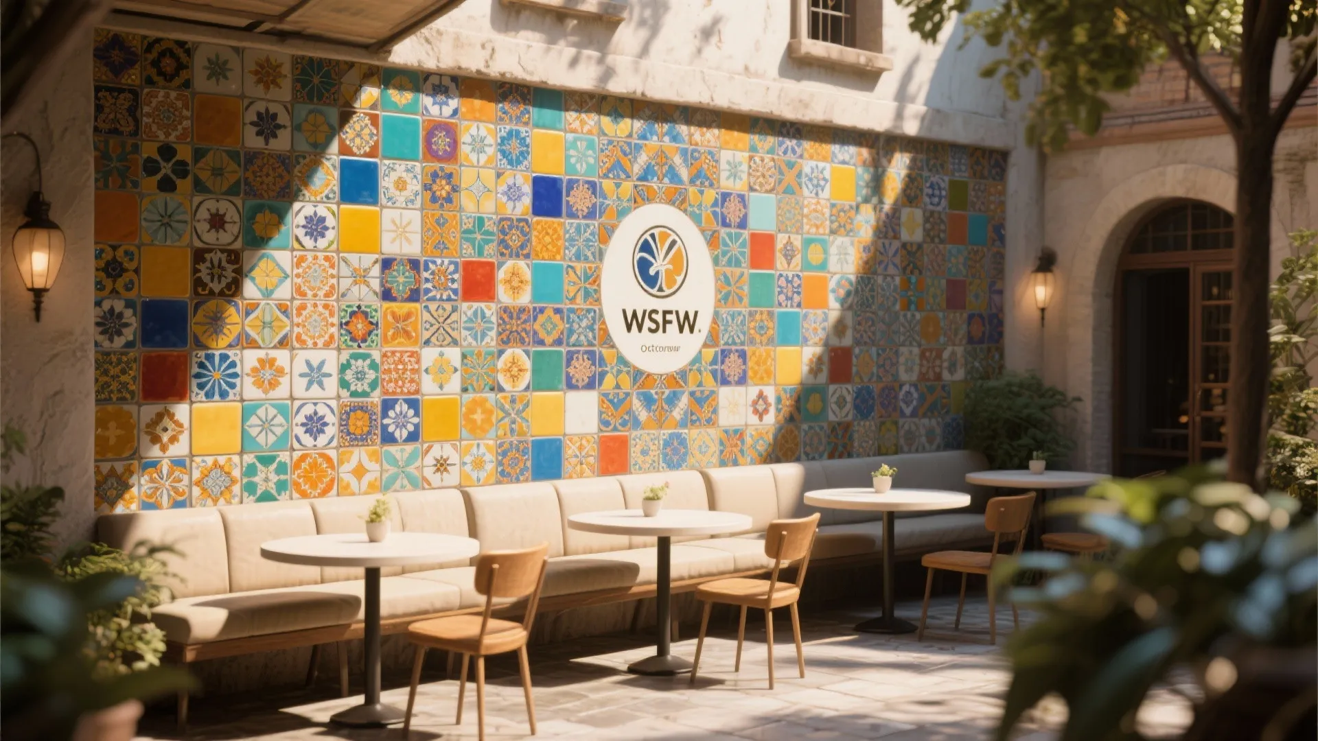 Glazed Mosaic Accents