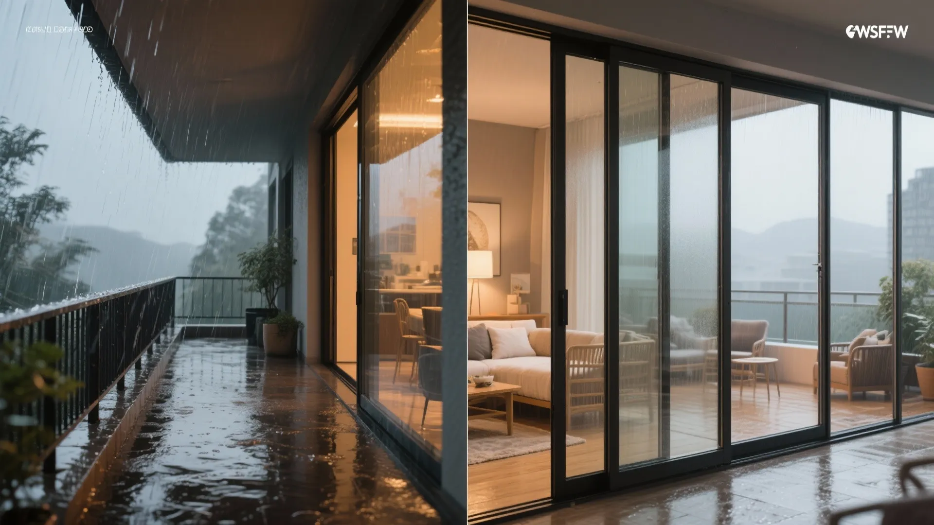 4) All-Weather Glazing: Sliding/Stacking Panels for a Three-Season Balcony
