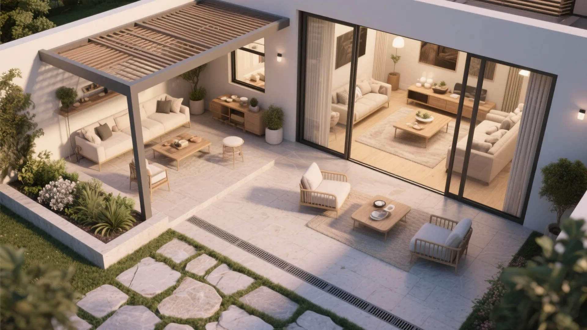 Indoor–Outdoor Flow with Architectural Glazing