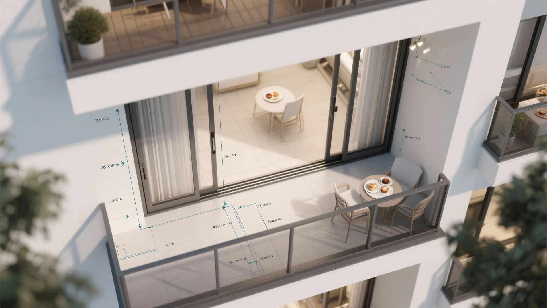 Sliding or Folding Balcony Glazing for All-Weather Use