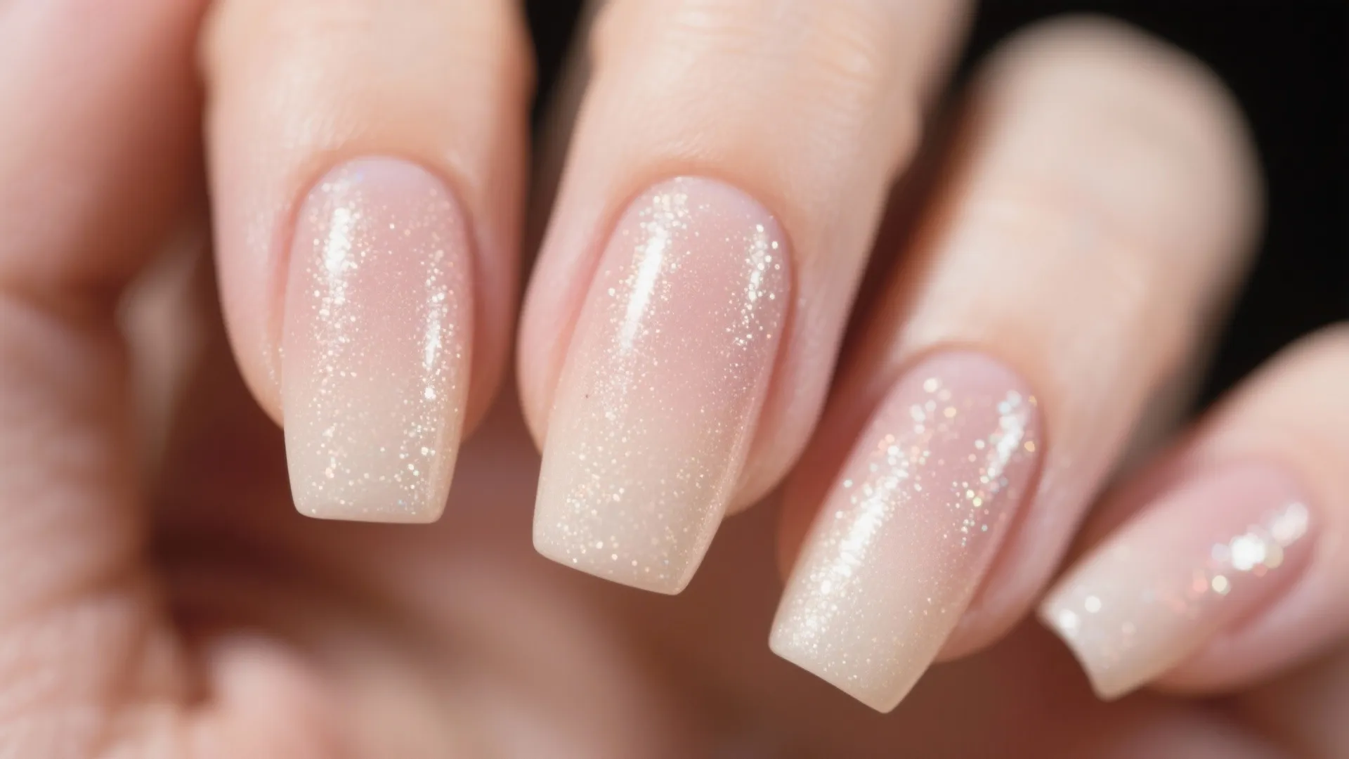 7. Micro Glitter Fade