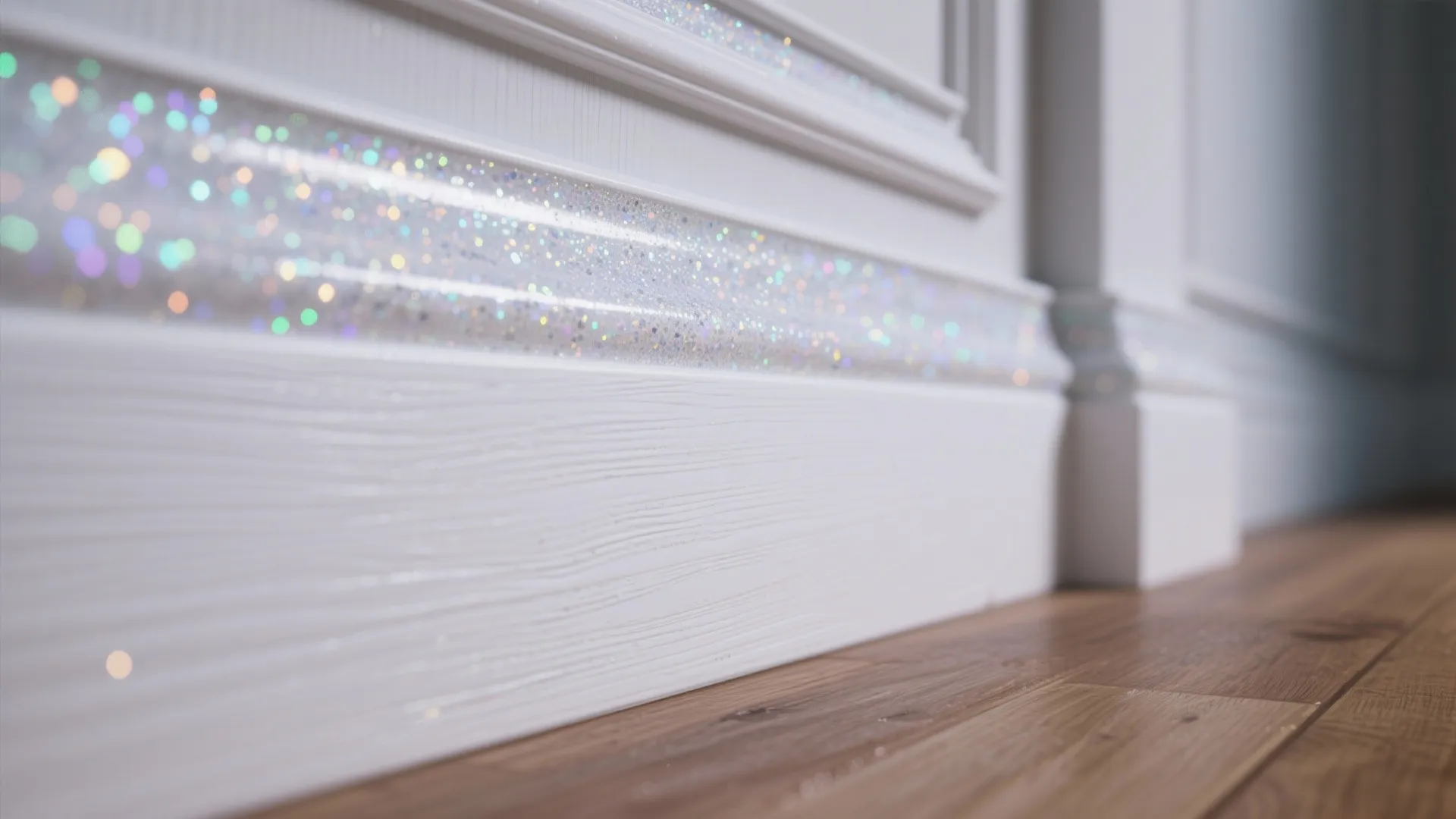 2. Glitter-Infused Trim