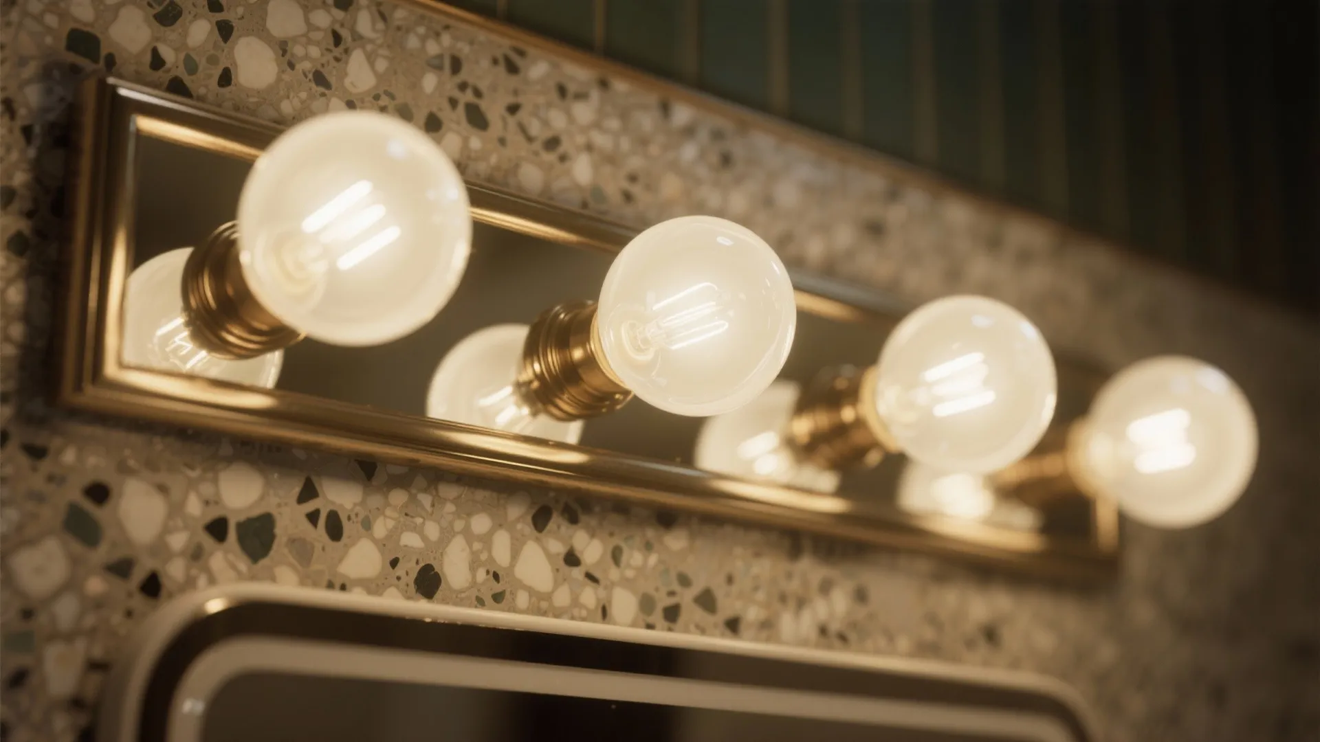 2. Globe Bulbs for a Retro Touch