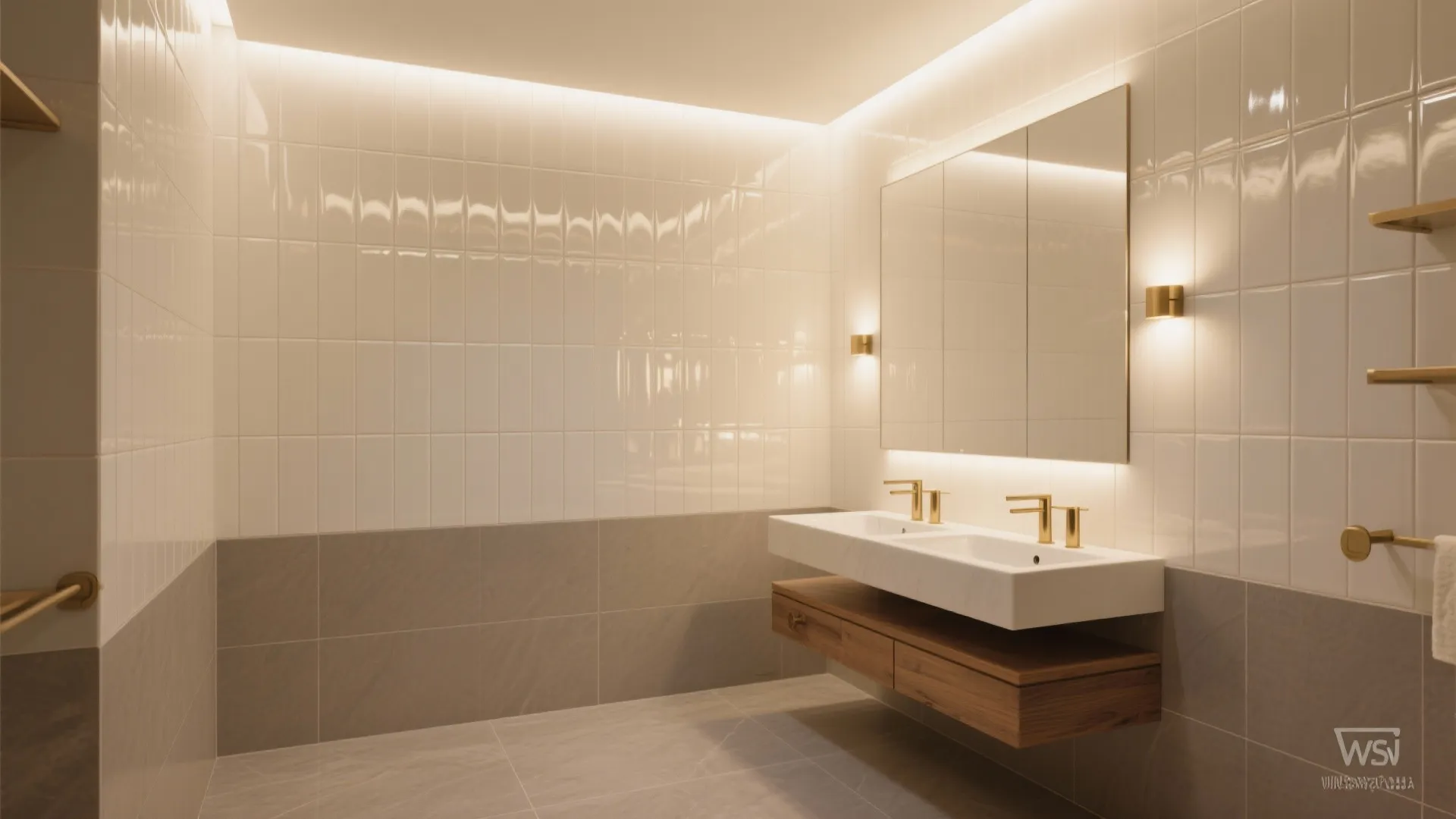 Light-reflecting tiles with the right gloss balance