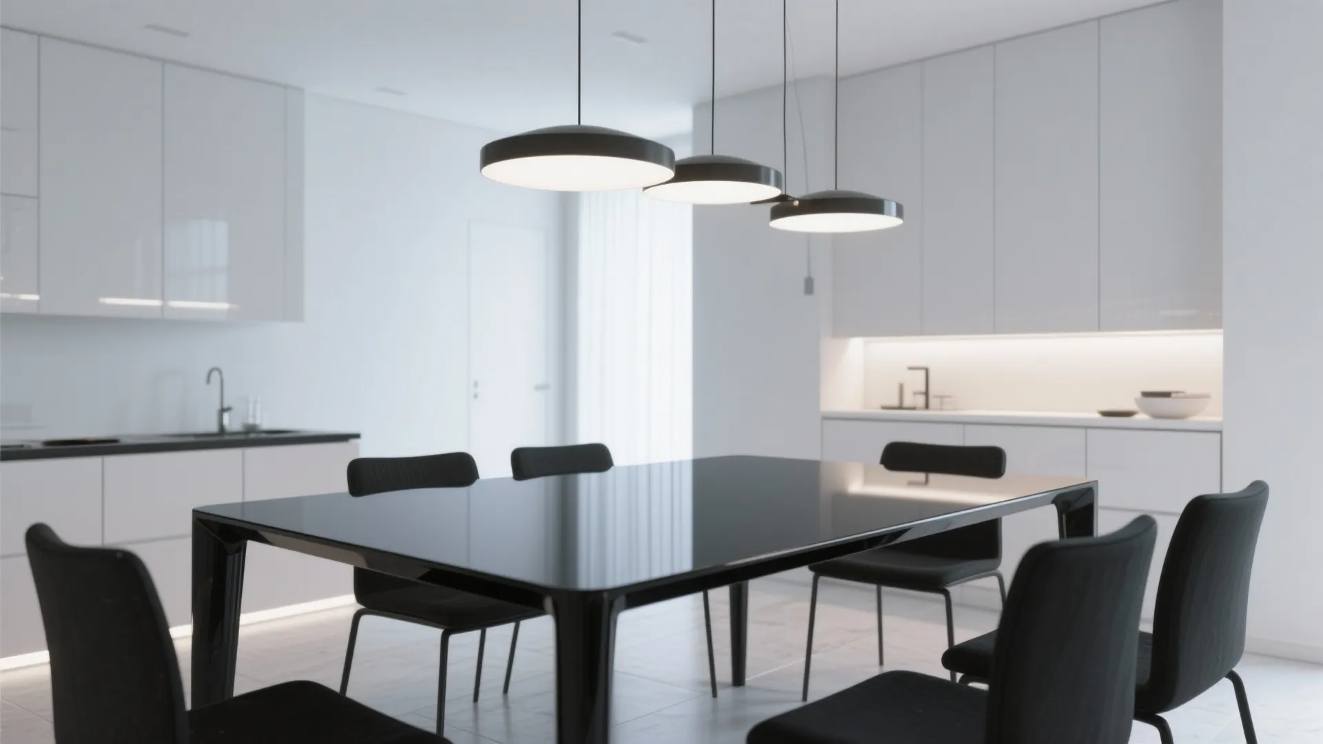 4. Black with Gloss Finish