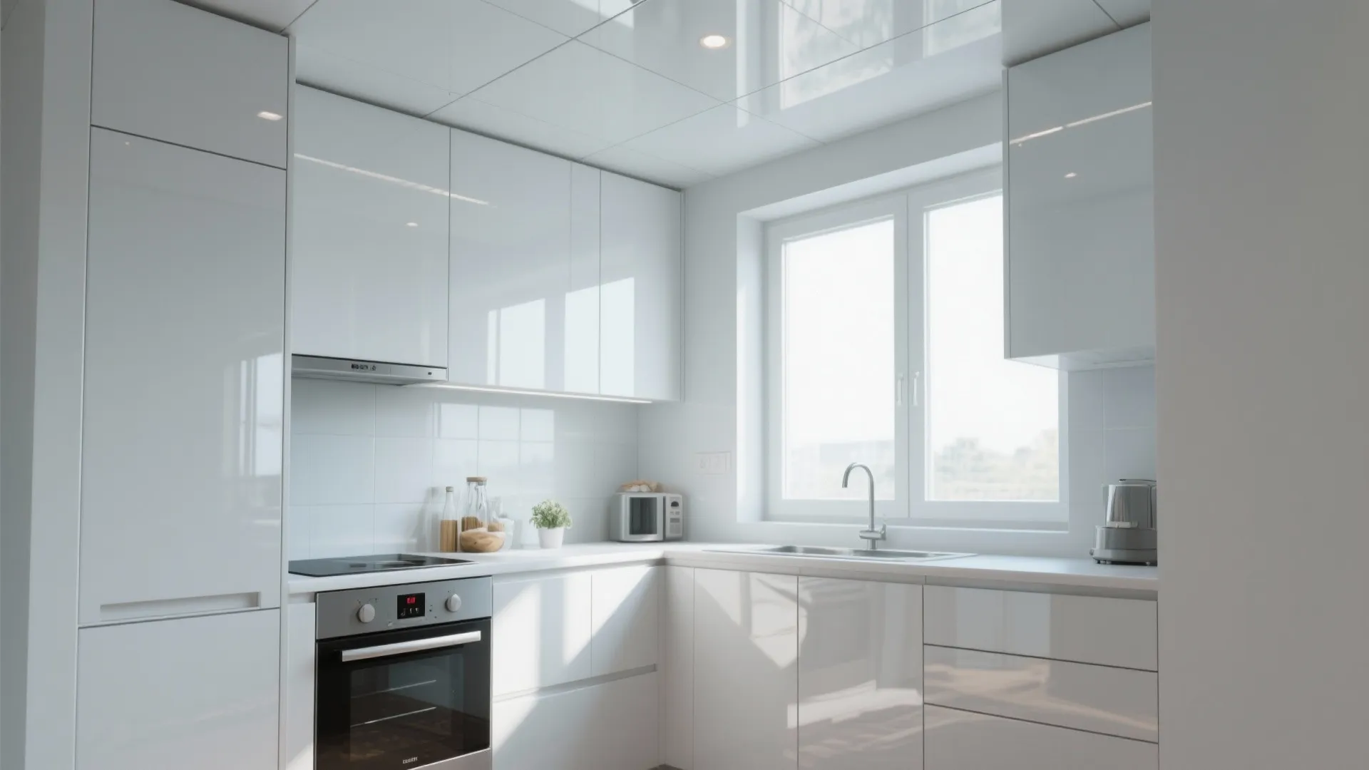 8. Extend Gloss Panels to the Ceiling