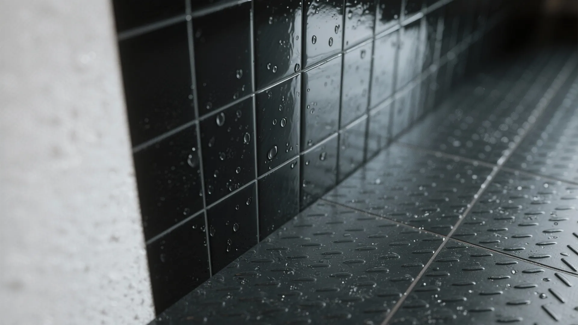 Gloss and Texture: Bright Walls, Grippy Floors