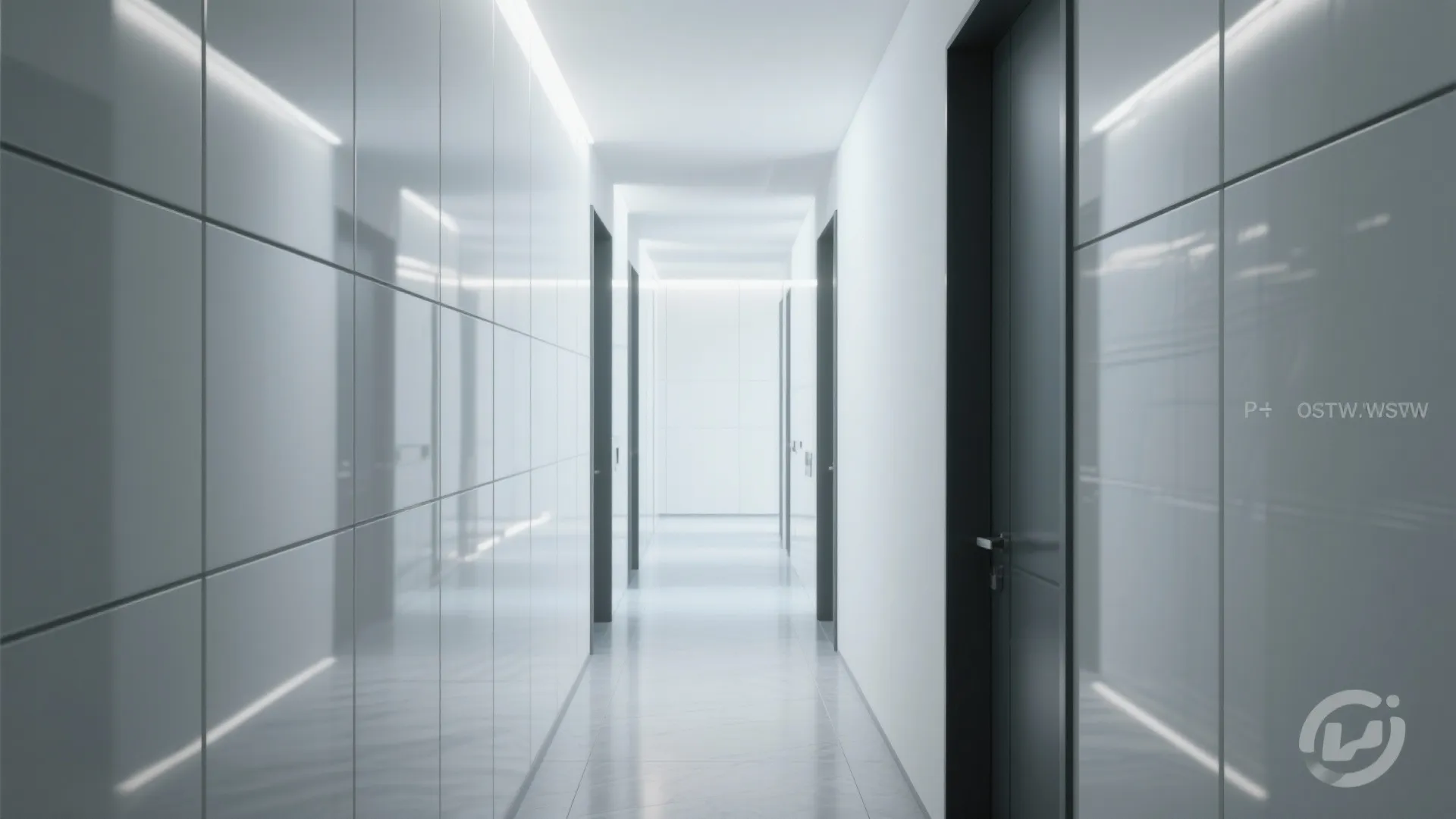 High-Gloss Laminate or Acrylic Sheets to Amplify Light