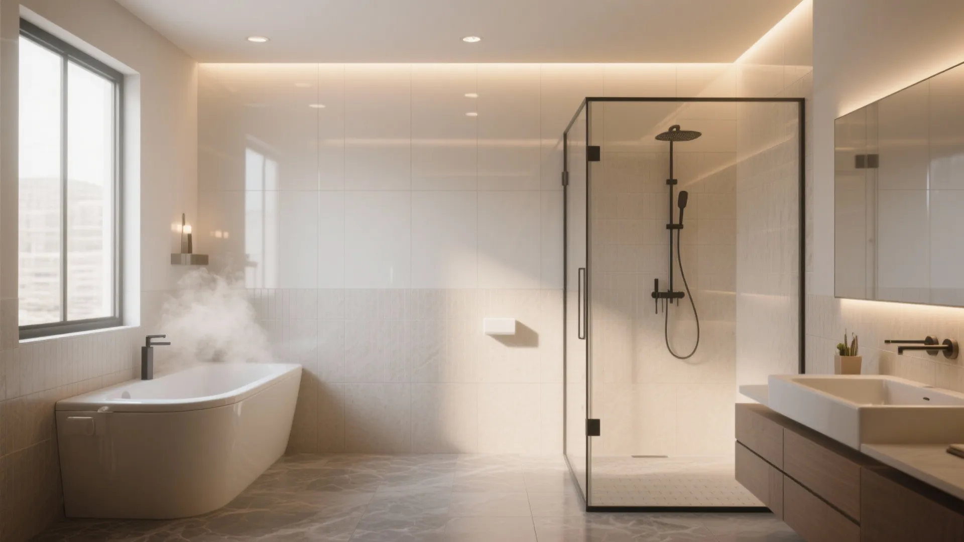 Gloss for light, matte for grip