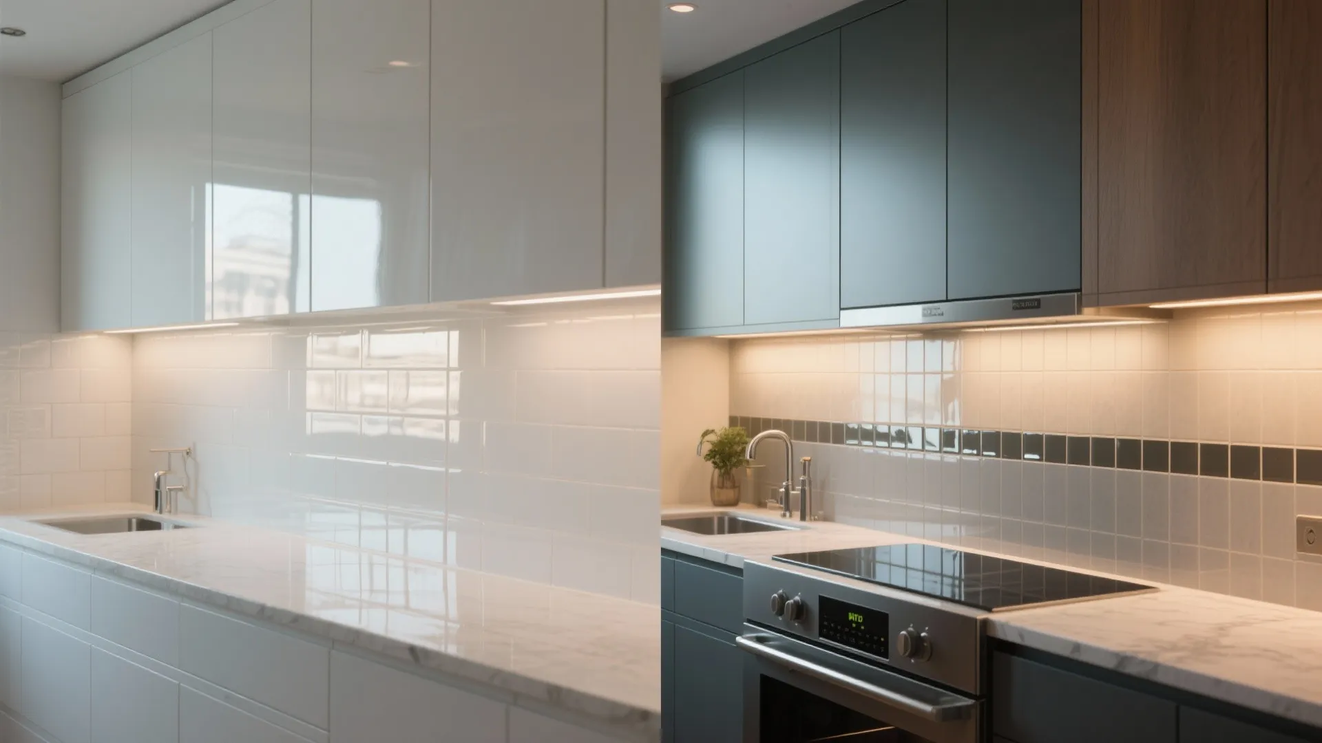 5. Mix of gloss and matte finishes