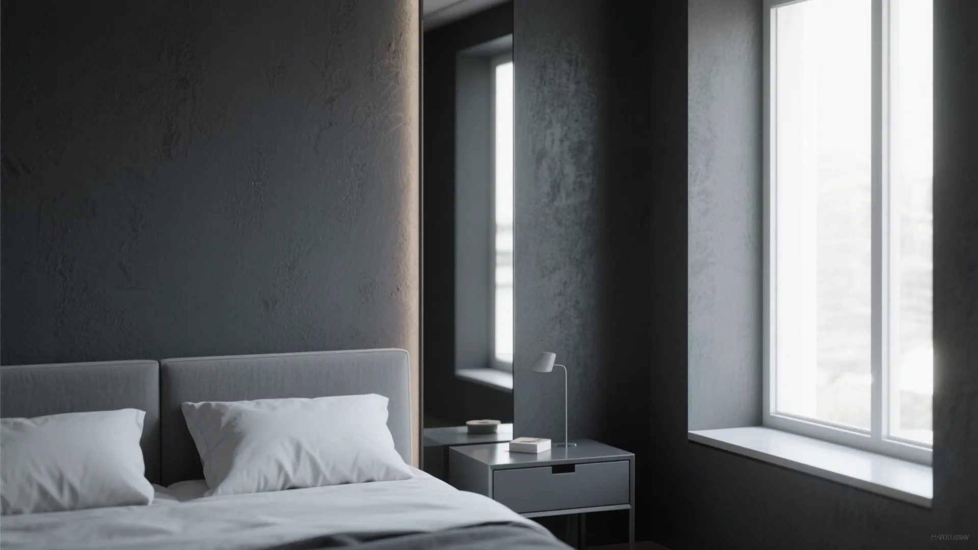 1. Moody Paint with a High-Gloss Stripe