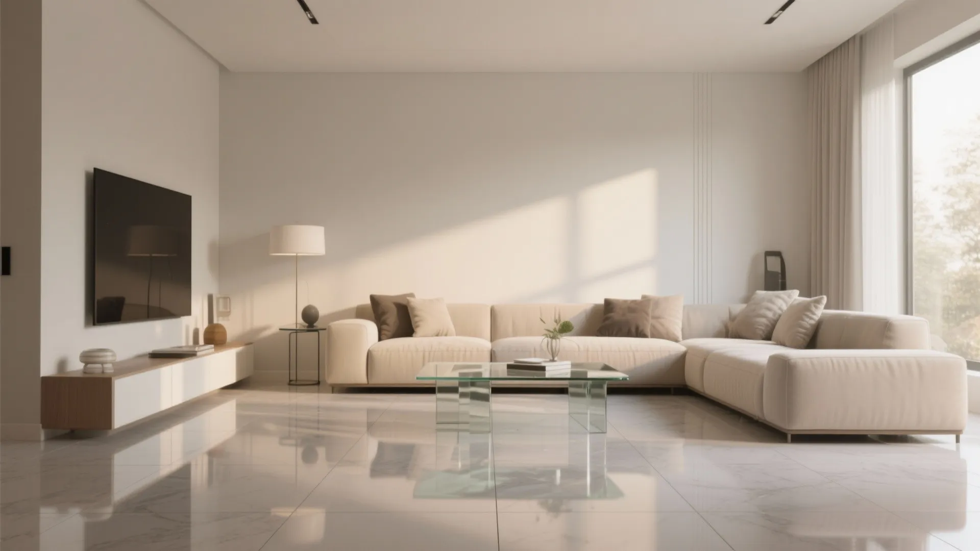 10 Glossy 32x32 Tile Ideas for a Stylish Living Room: Elevate Your Living Room with Glossy 32x32 Tile Designs that Blend Function and Style