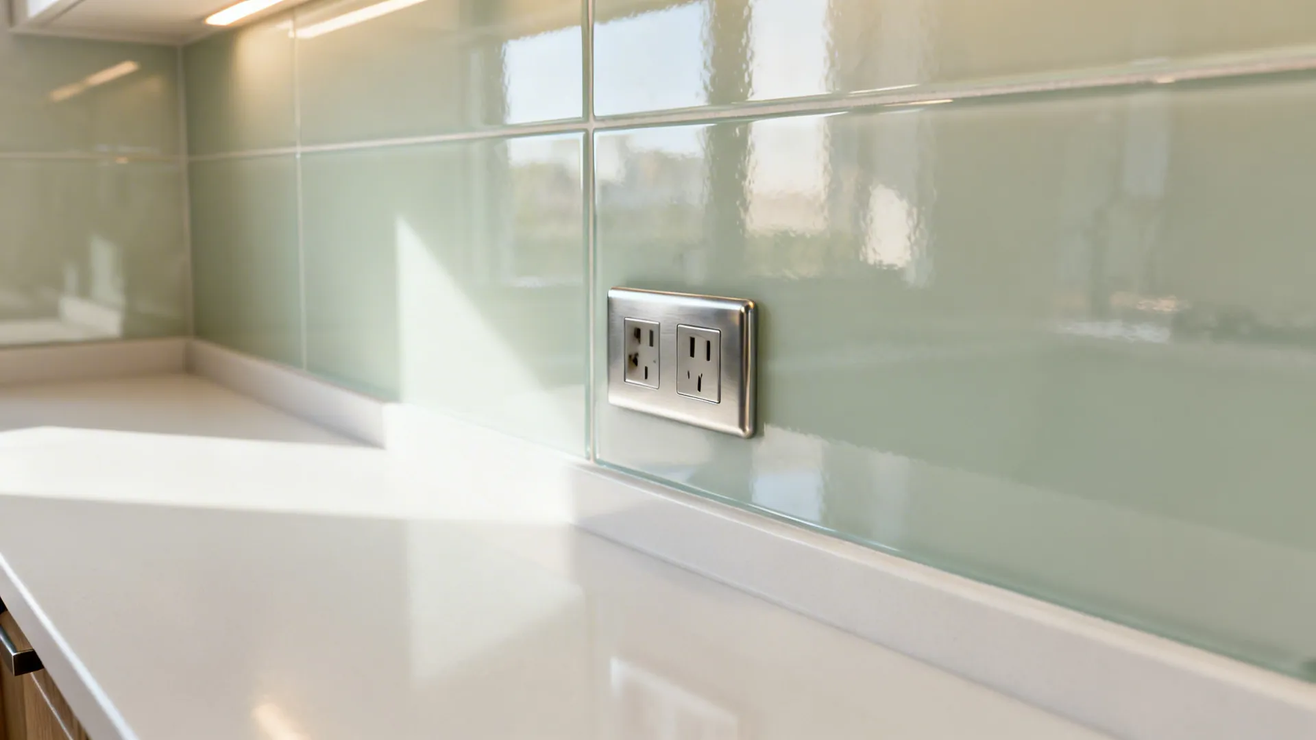 Light-Bouncing Backsplashes