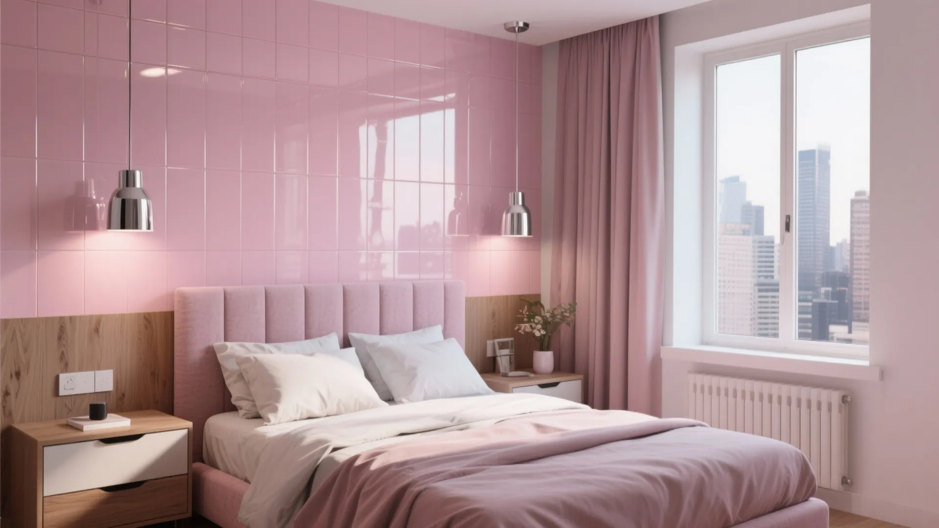 4. Glossy Ceramic Glam