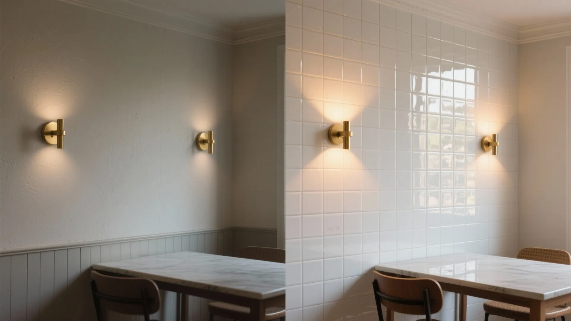 Glossy Glazed Tiles for Light Bounce and Easy Cleanup