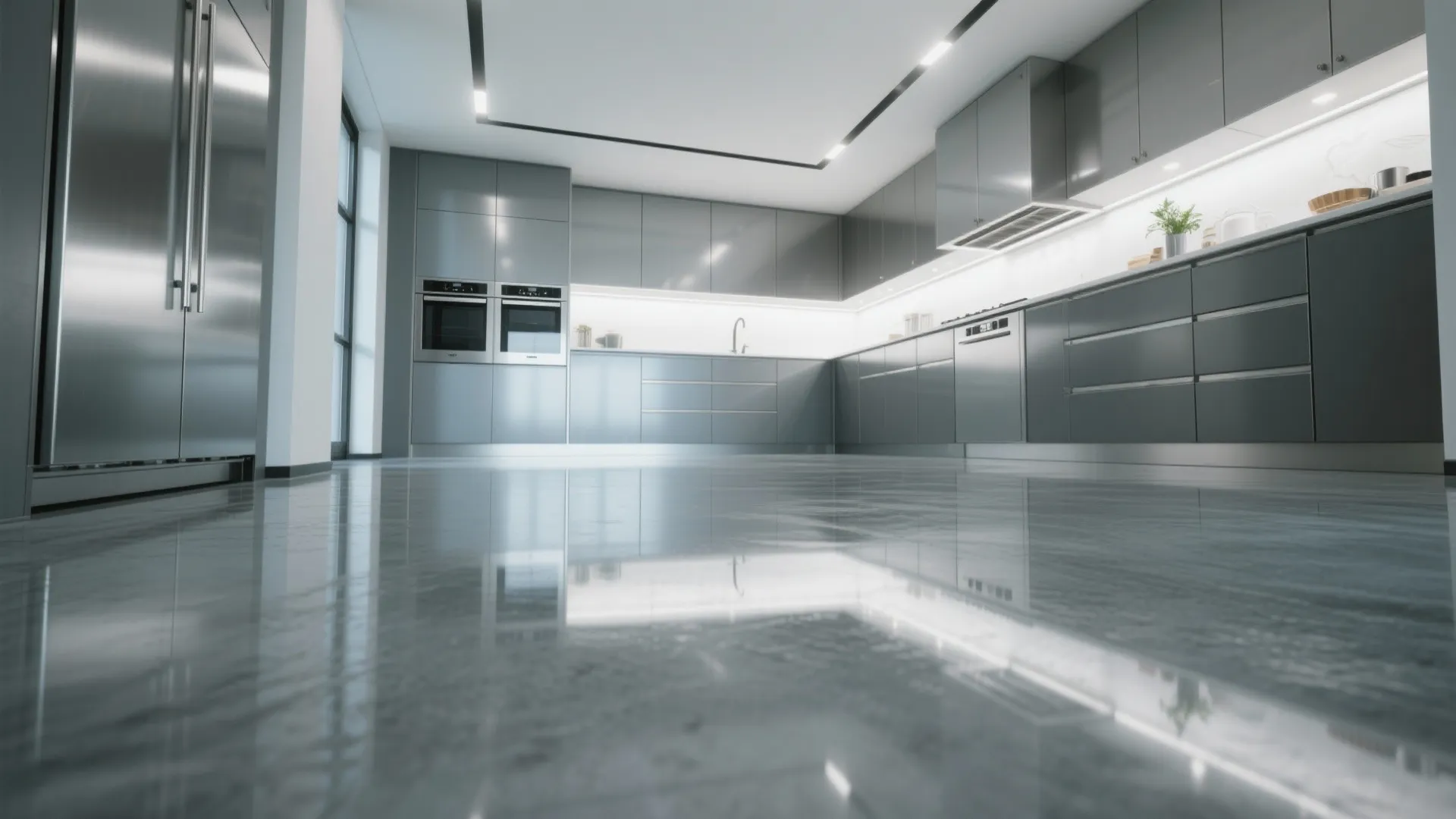 2. High-Gloss Epoxy for Practical Elegance