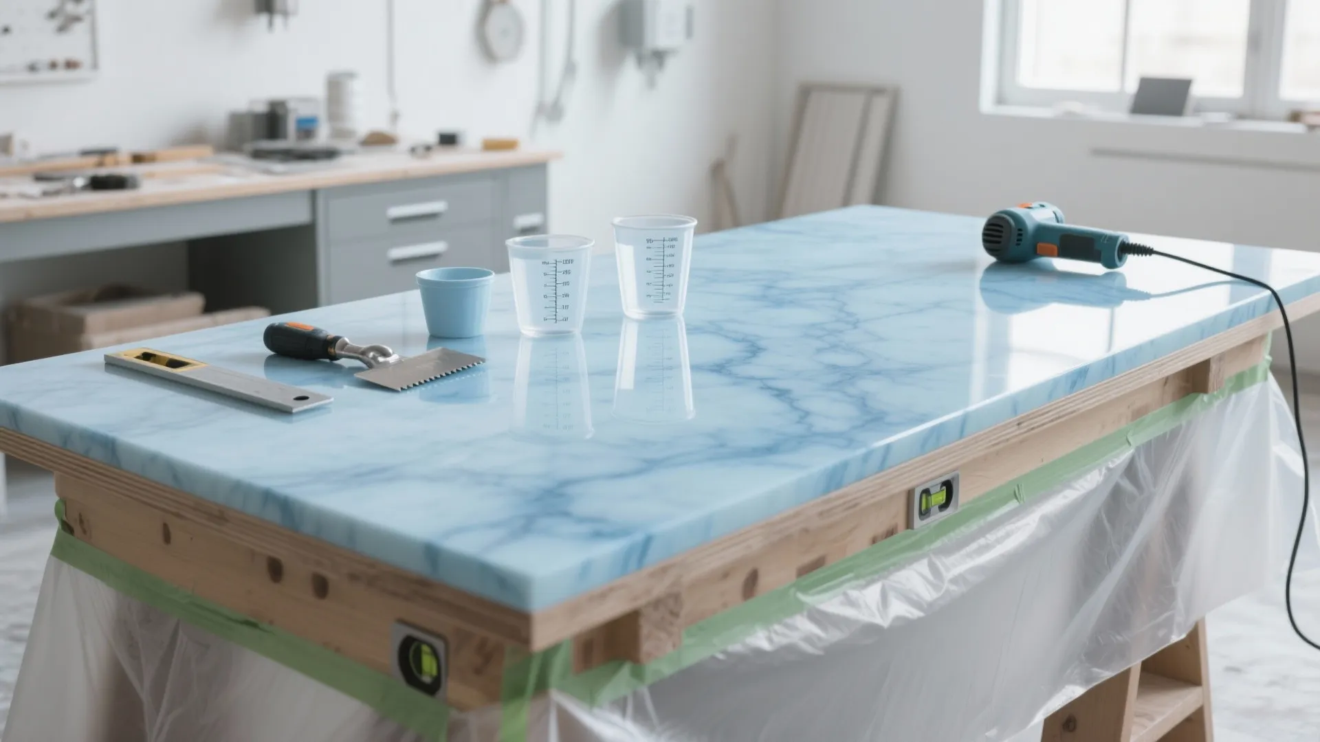 DIY Table Top Epoxy: Quick Guide for Beginners: Fast-Track Guide to Stunning DIY Epoxy Table Tops in 1 Minute