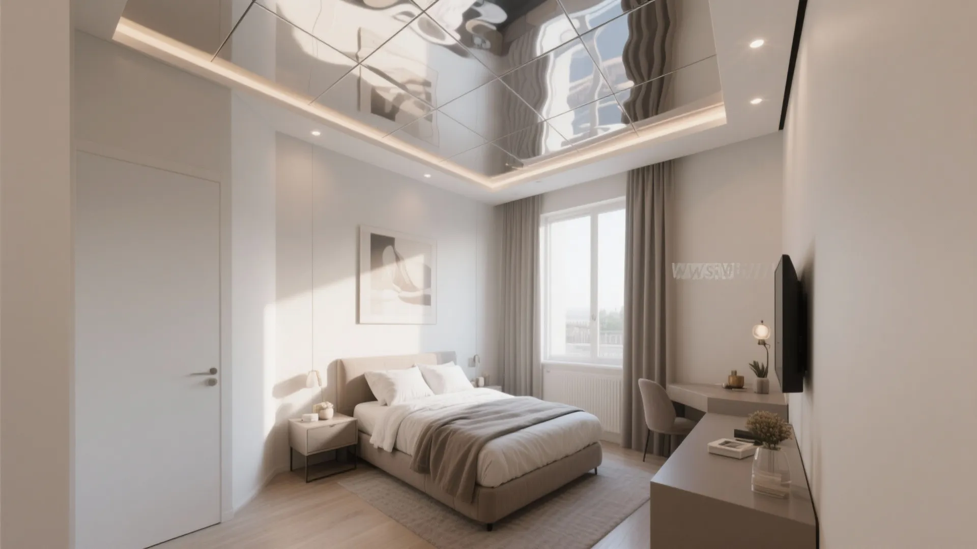 3. Glossy False Ceiling Panels