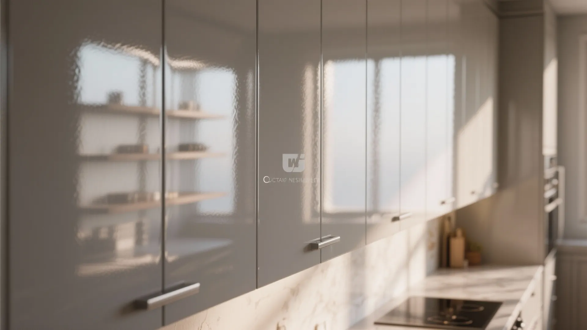 2. Use mirror or gloss finishes on one side