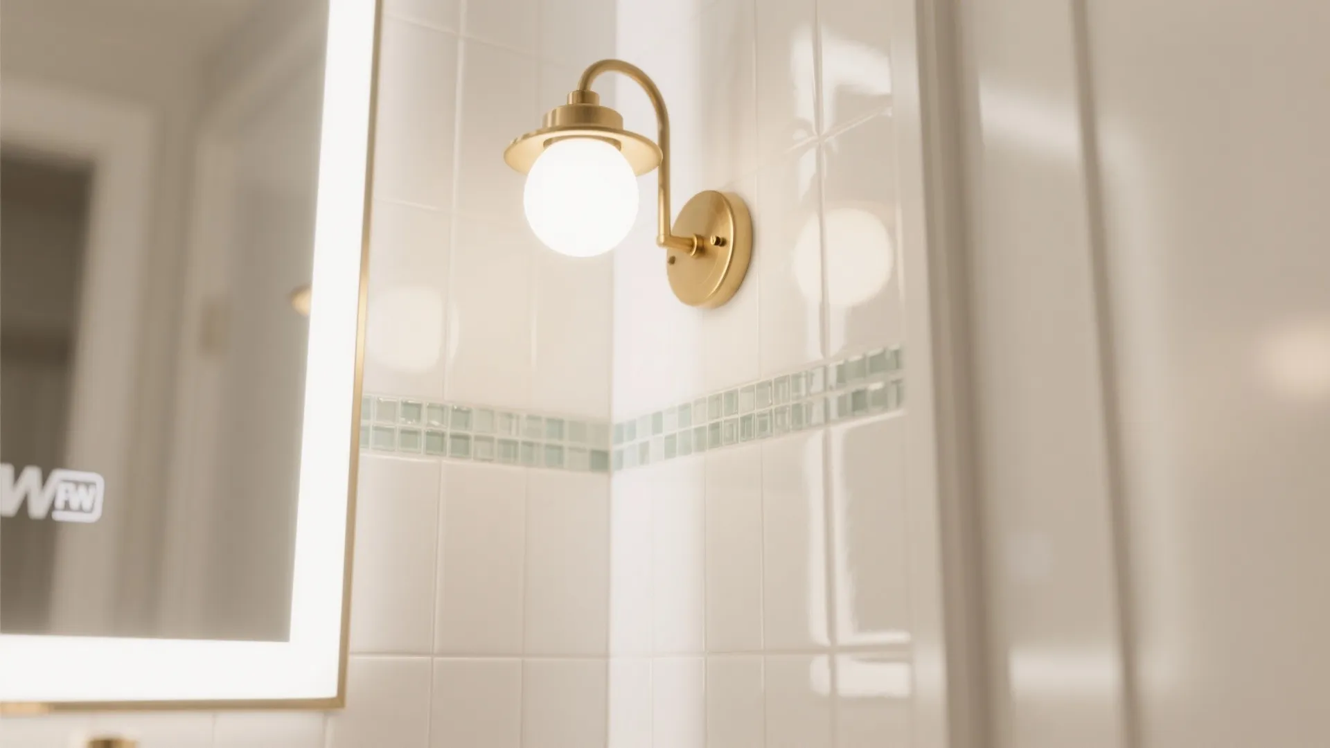 Light-Reflecting Glass and Glossy Accents