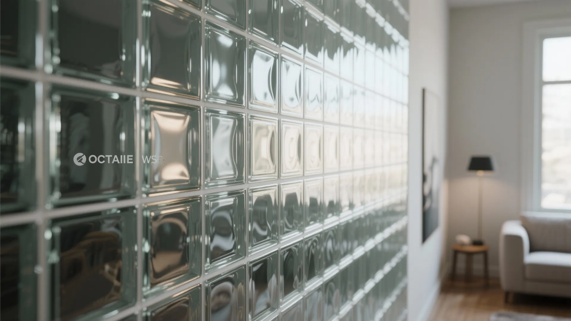 Glossy Glass Tile Elegance