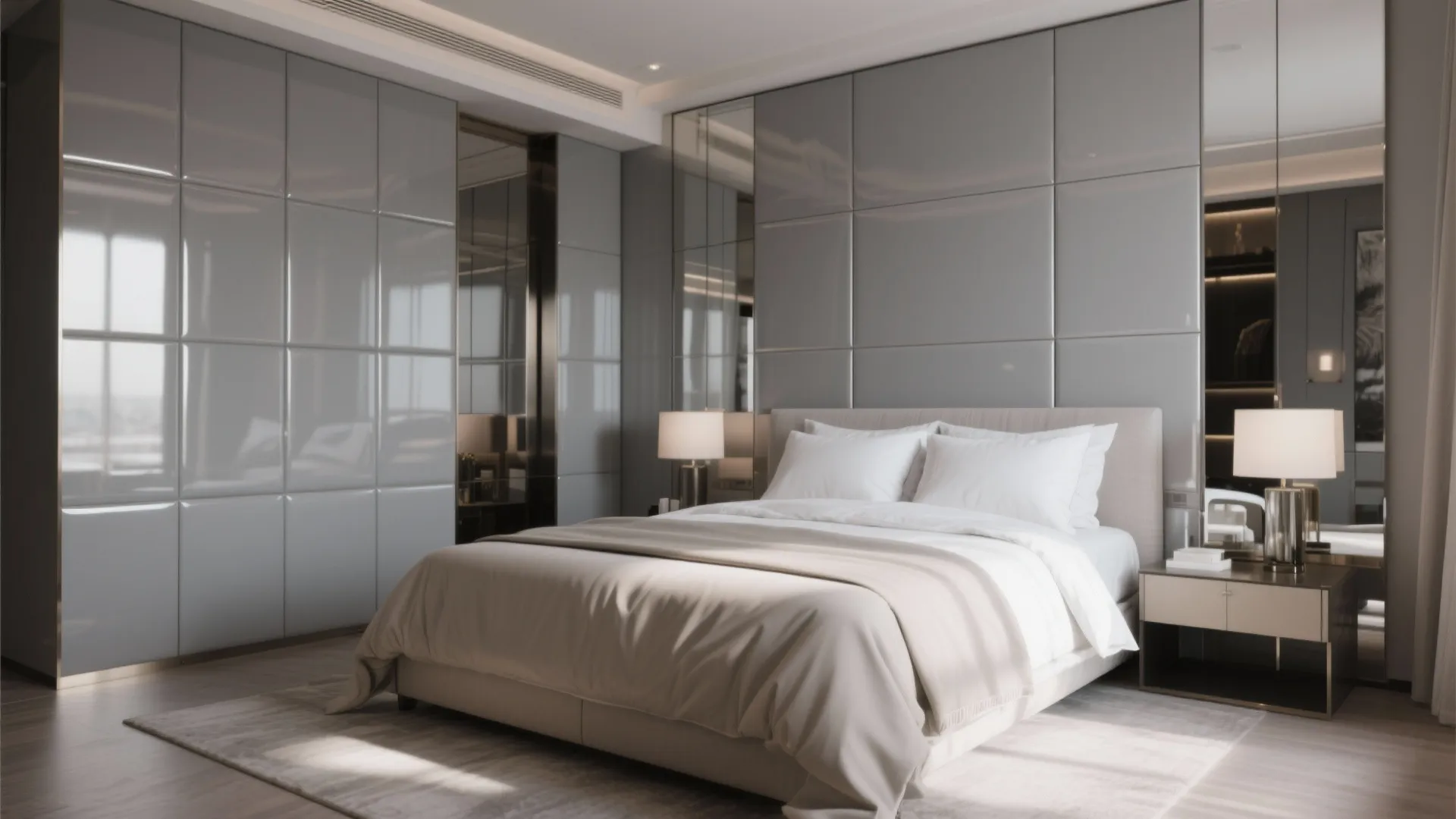 Glossy PVC Panels for Modern Glam