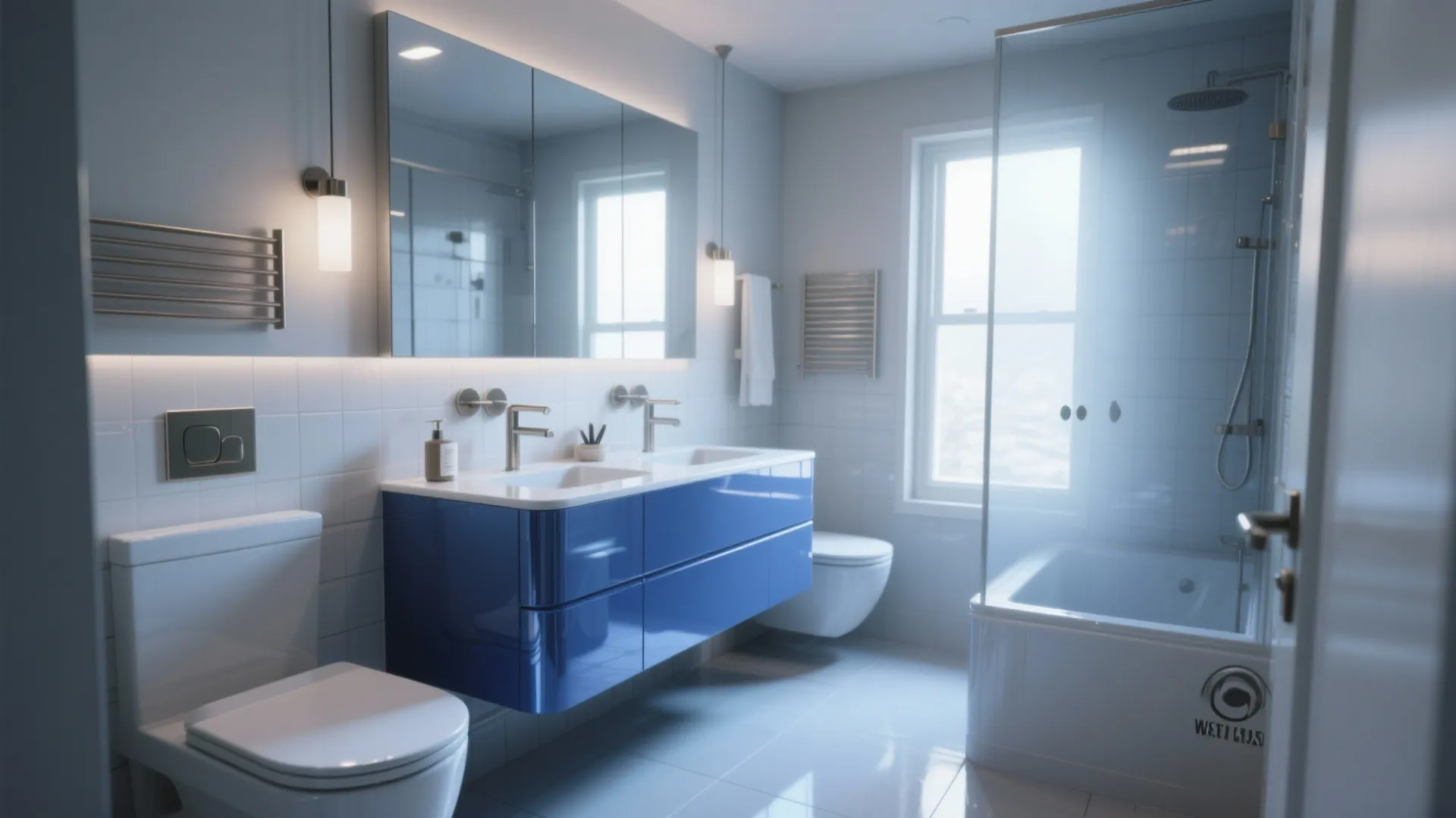 2. High-Gloss Indigo for Reflective Light