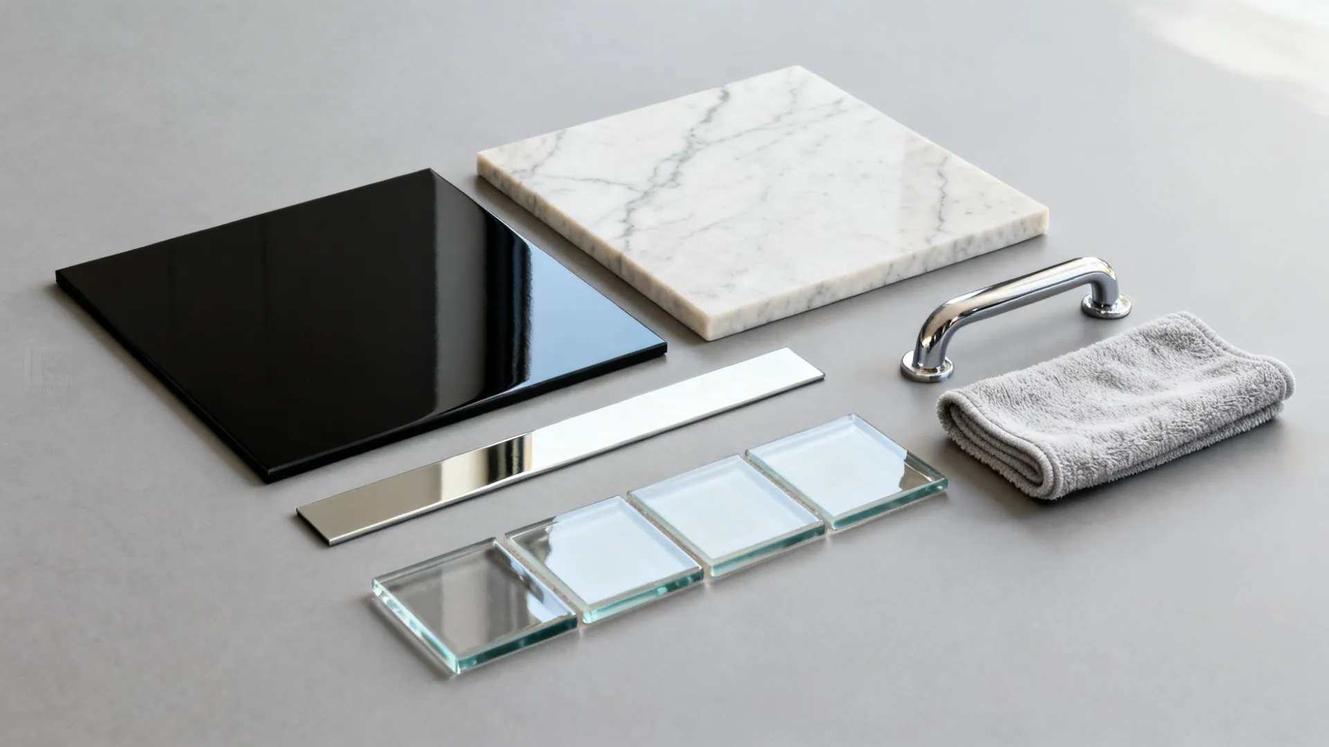 Glossy Black Plus Reflective Surfaces