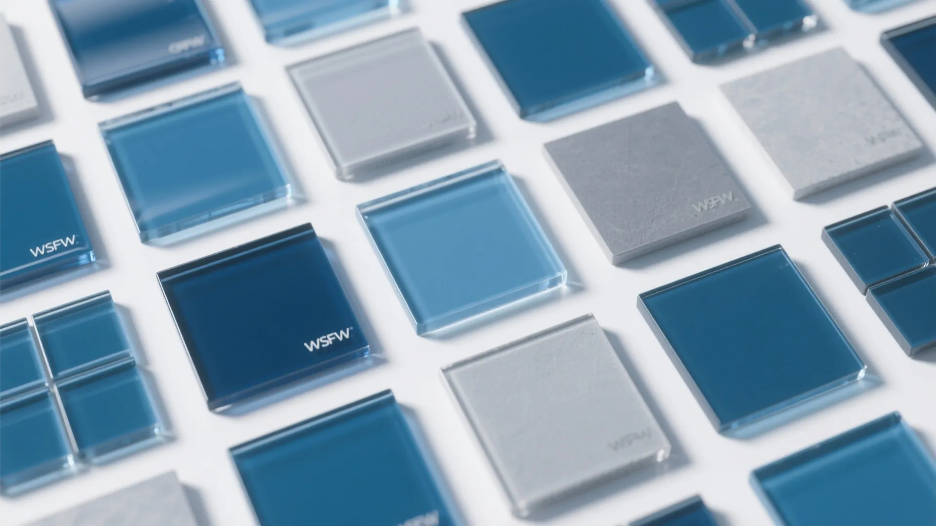 8. Combine Glossy and Matte Glass