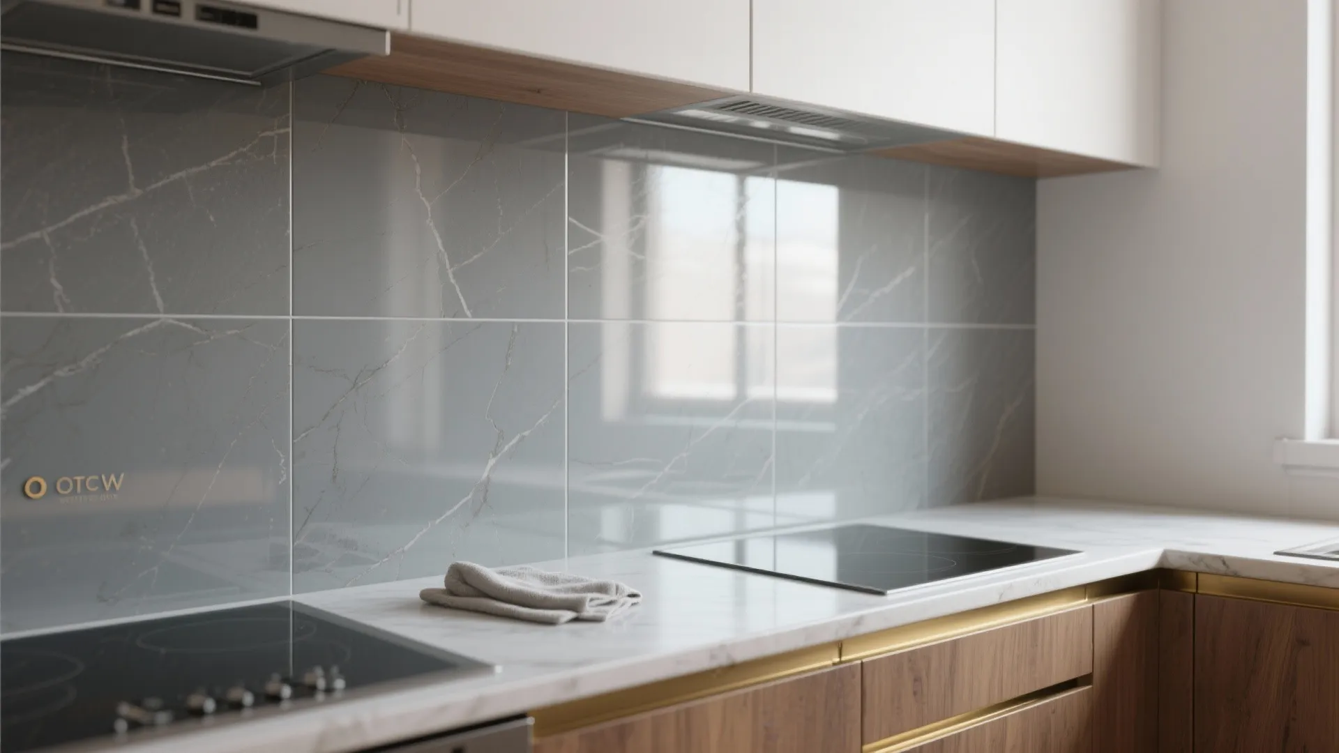 4. Glossy Mid-Grey Slabs