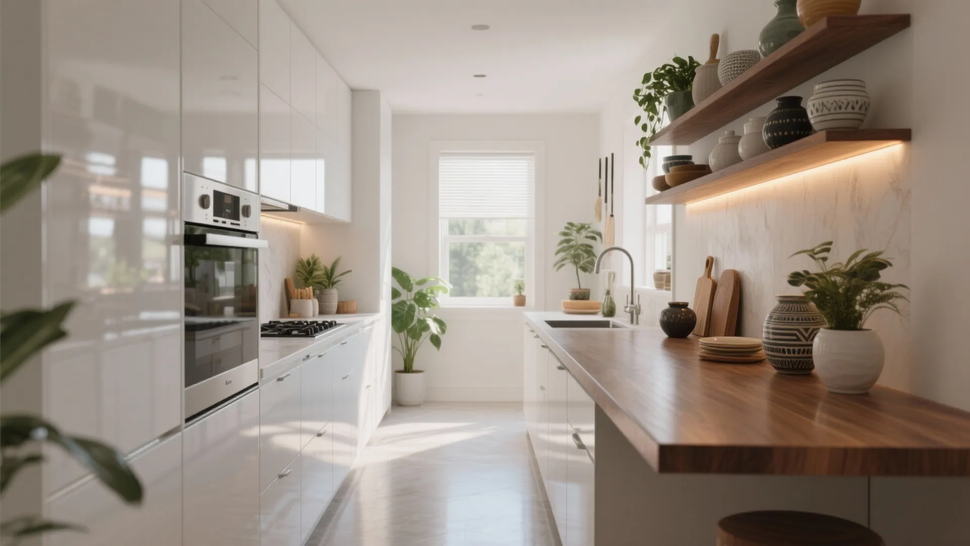 Shiny White Kitchen Cupboards — 5 Bright Ideas: How to make glossy white cabinets work in small and modern kitchens — practical tips from my 10+ years designing homes