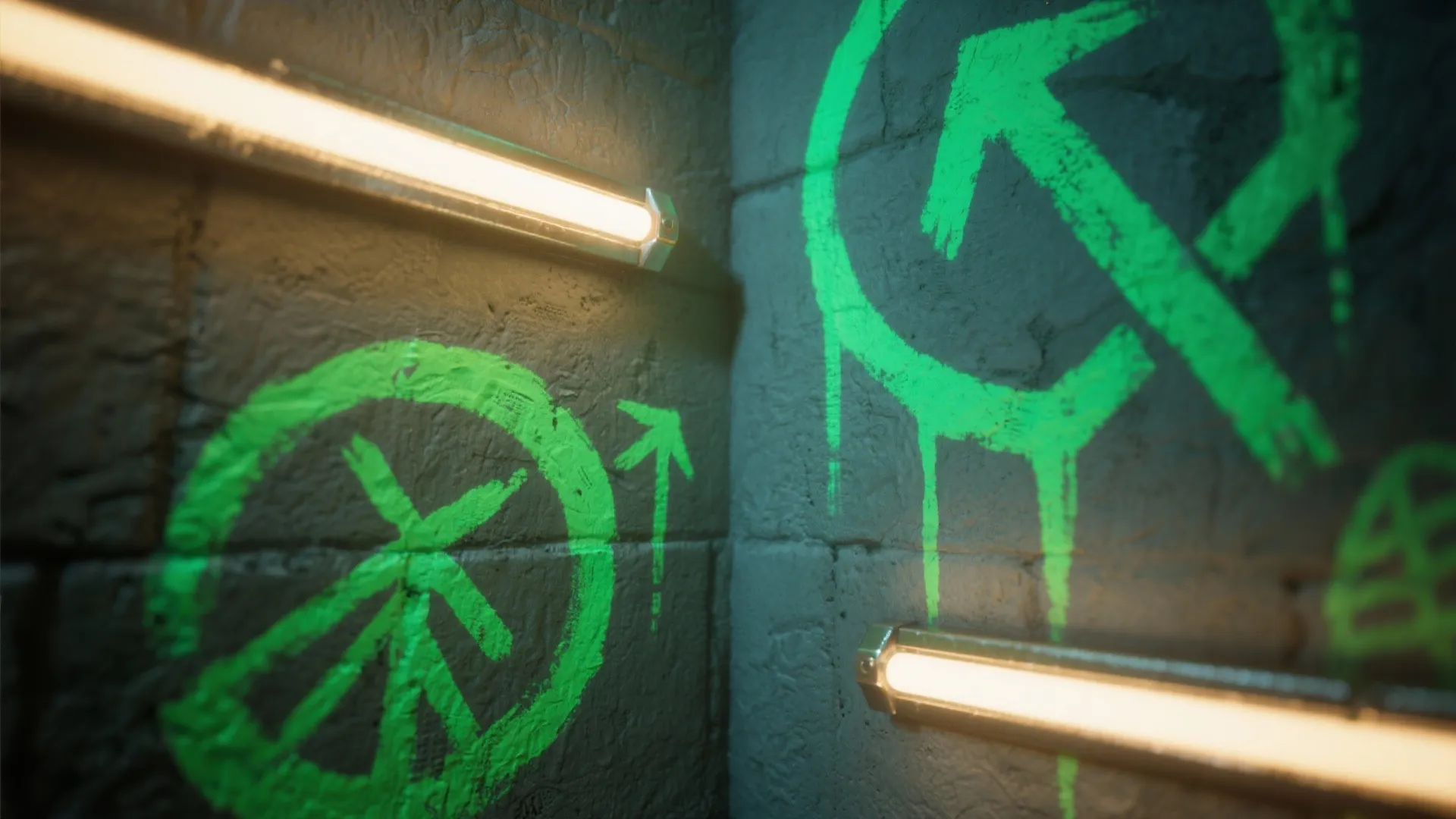 3. Glow accents and theatrical lighting