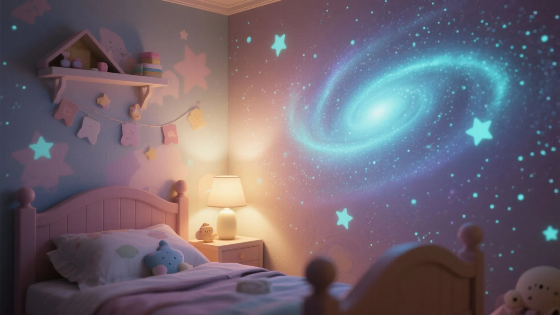 7. Glow-in-the-Dark Murals
