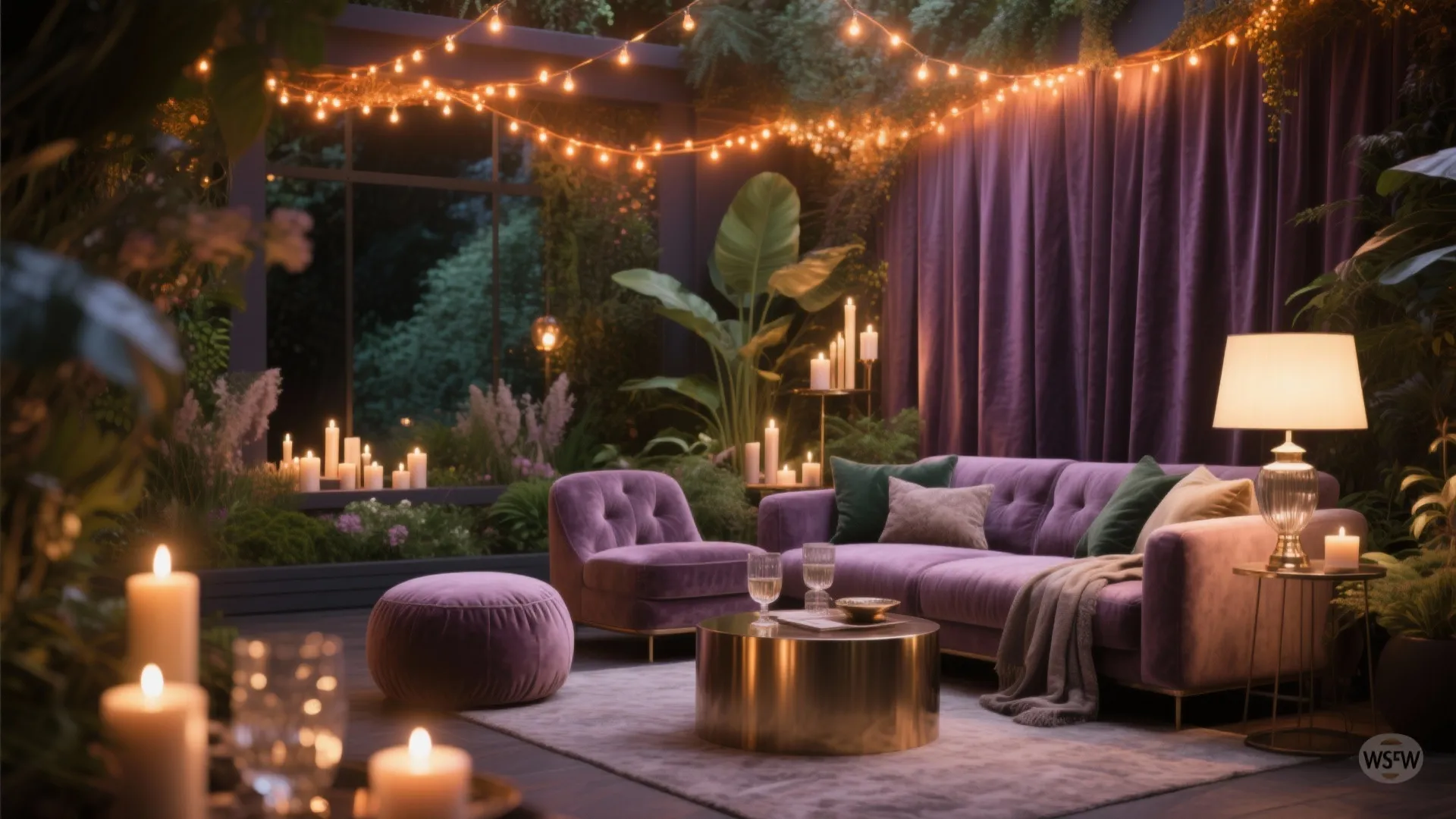 After-Dark Glow Garden (Evening, Moody, Grown-Up)