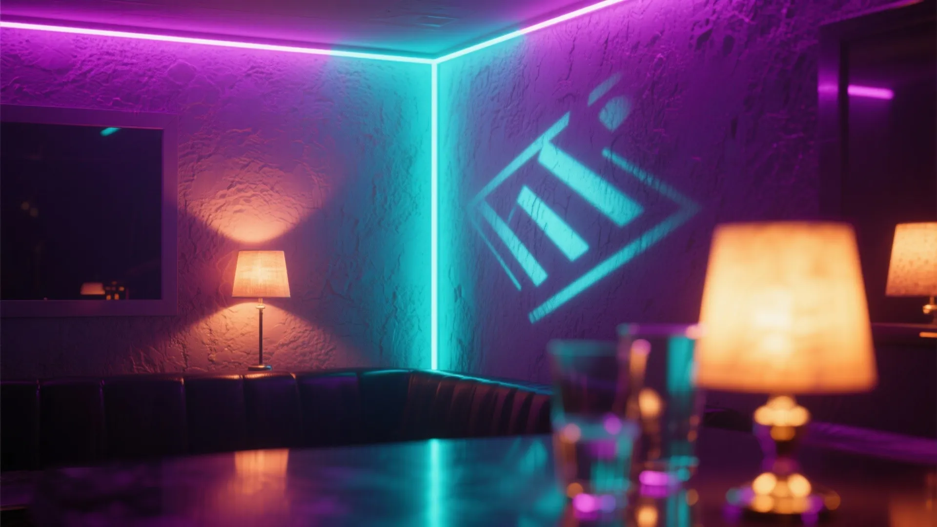 Glow Party: Lighting Tricks for Small Rooms