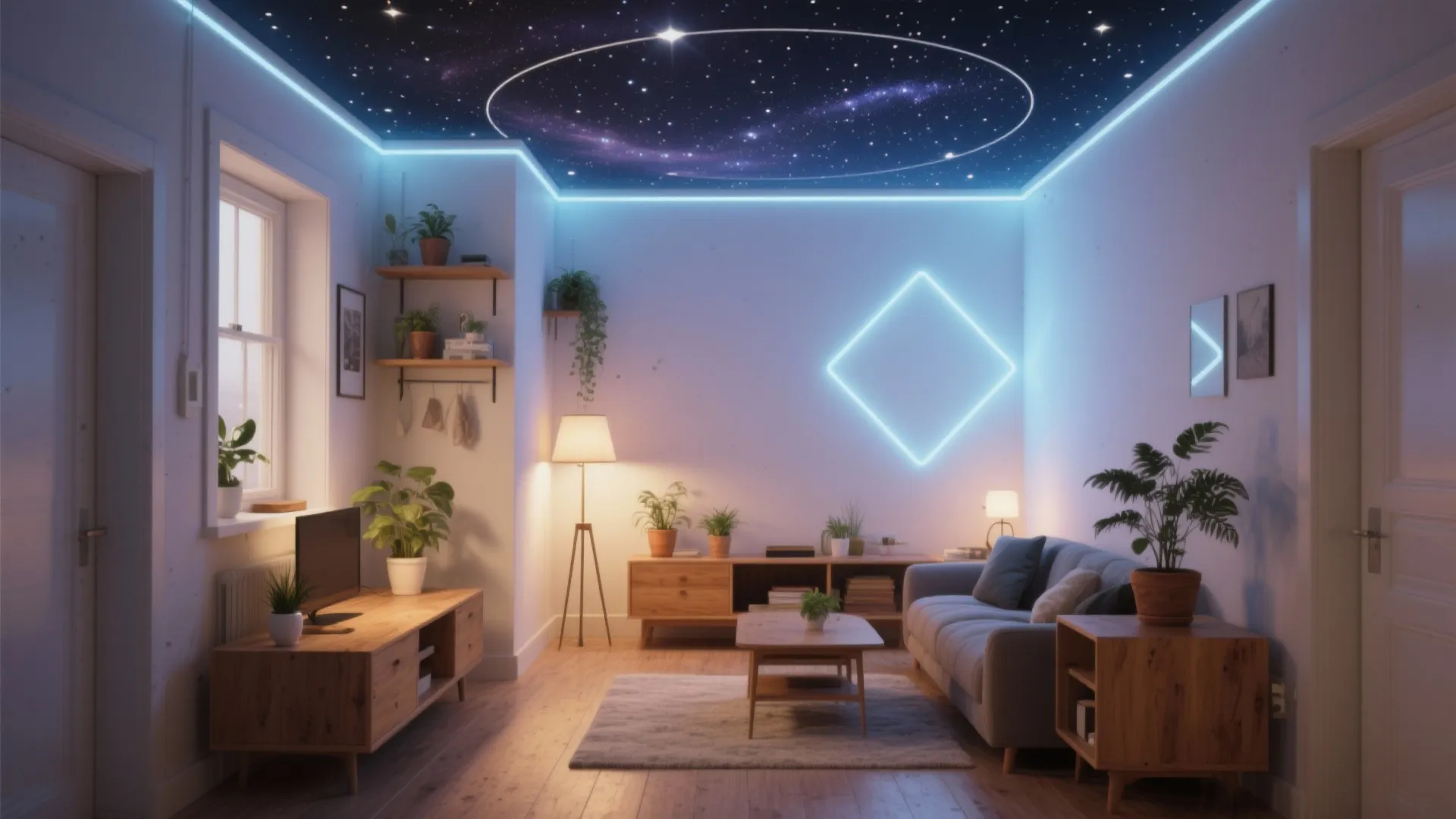 Glow in the Dark Wall Paint: 5 Creative Ideas: Fun, practical glow in the dark wall paint ideas I use for small spaces and kid rooms