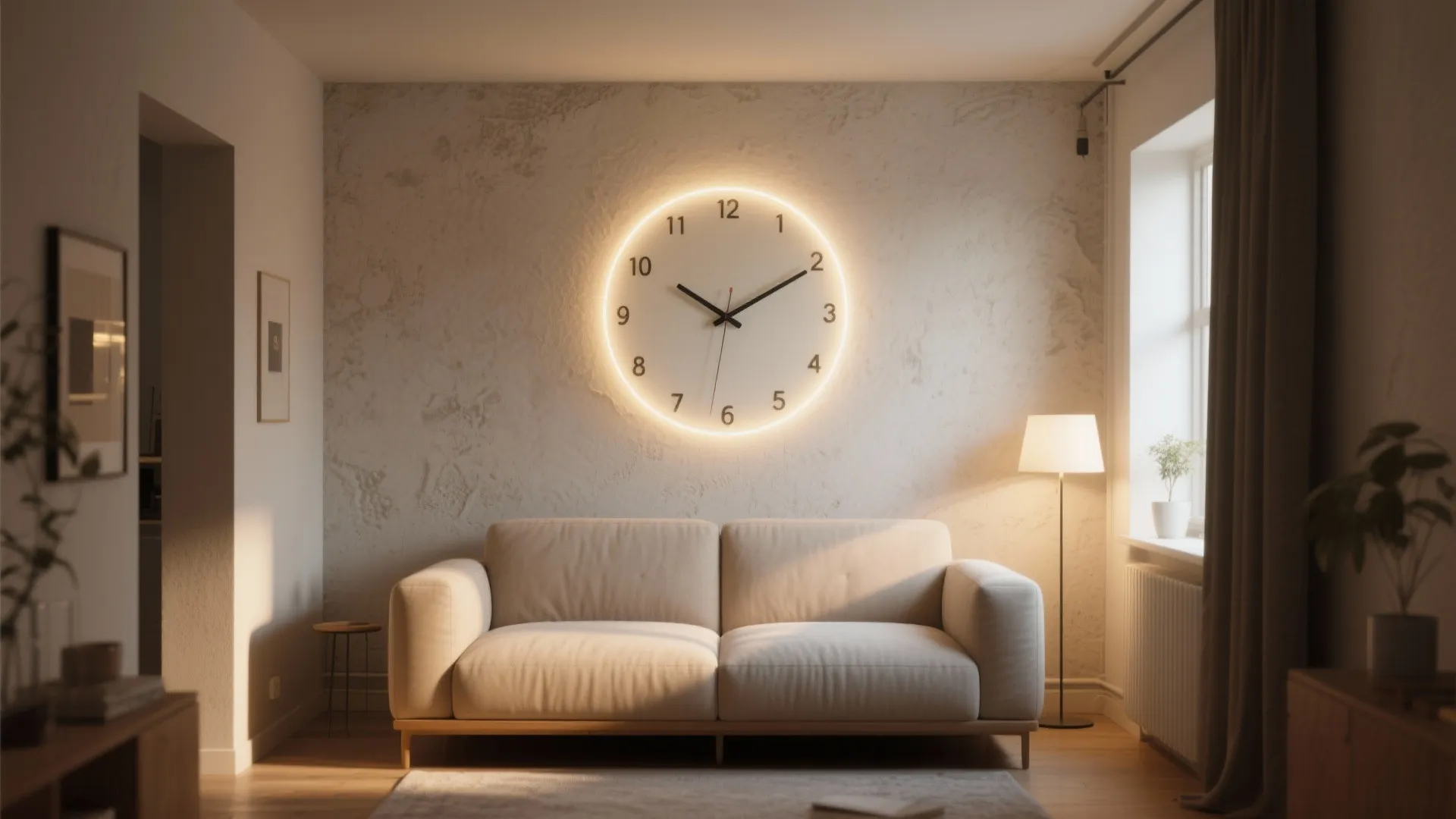 5 Creative Lighting Wall Clock Ideas: Small-space lighting wall clock inspirations from a senior interior designer