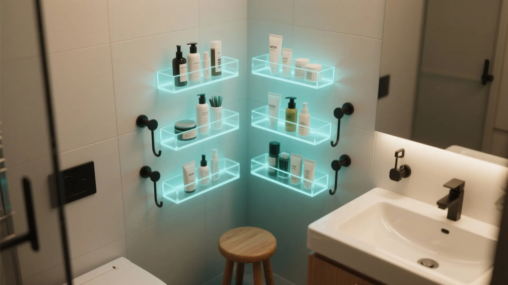 5. Functional storage that glows